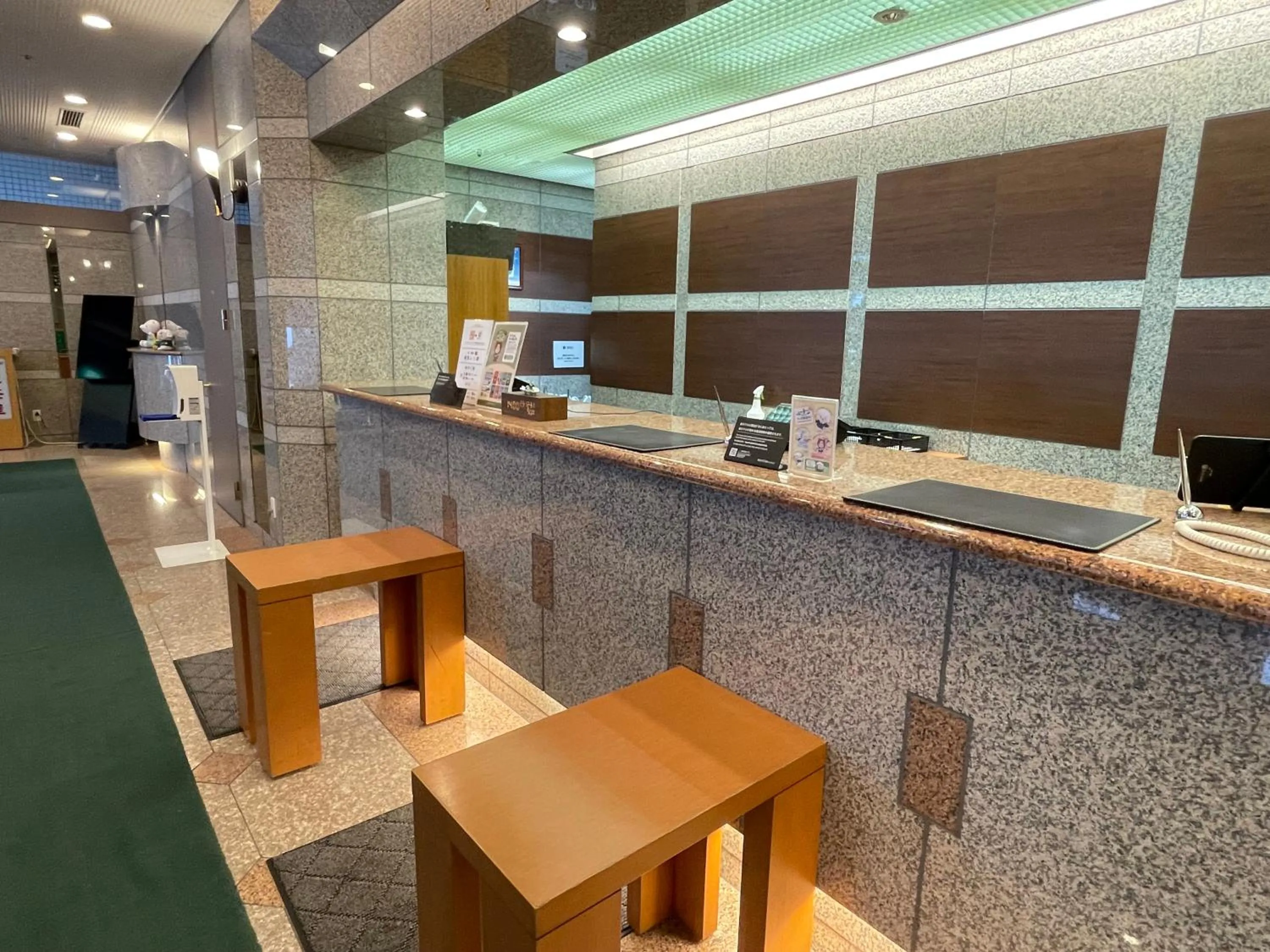 Lobby or reception in Hotel Route-Inn Asahikawa Ekimae Ichijodori