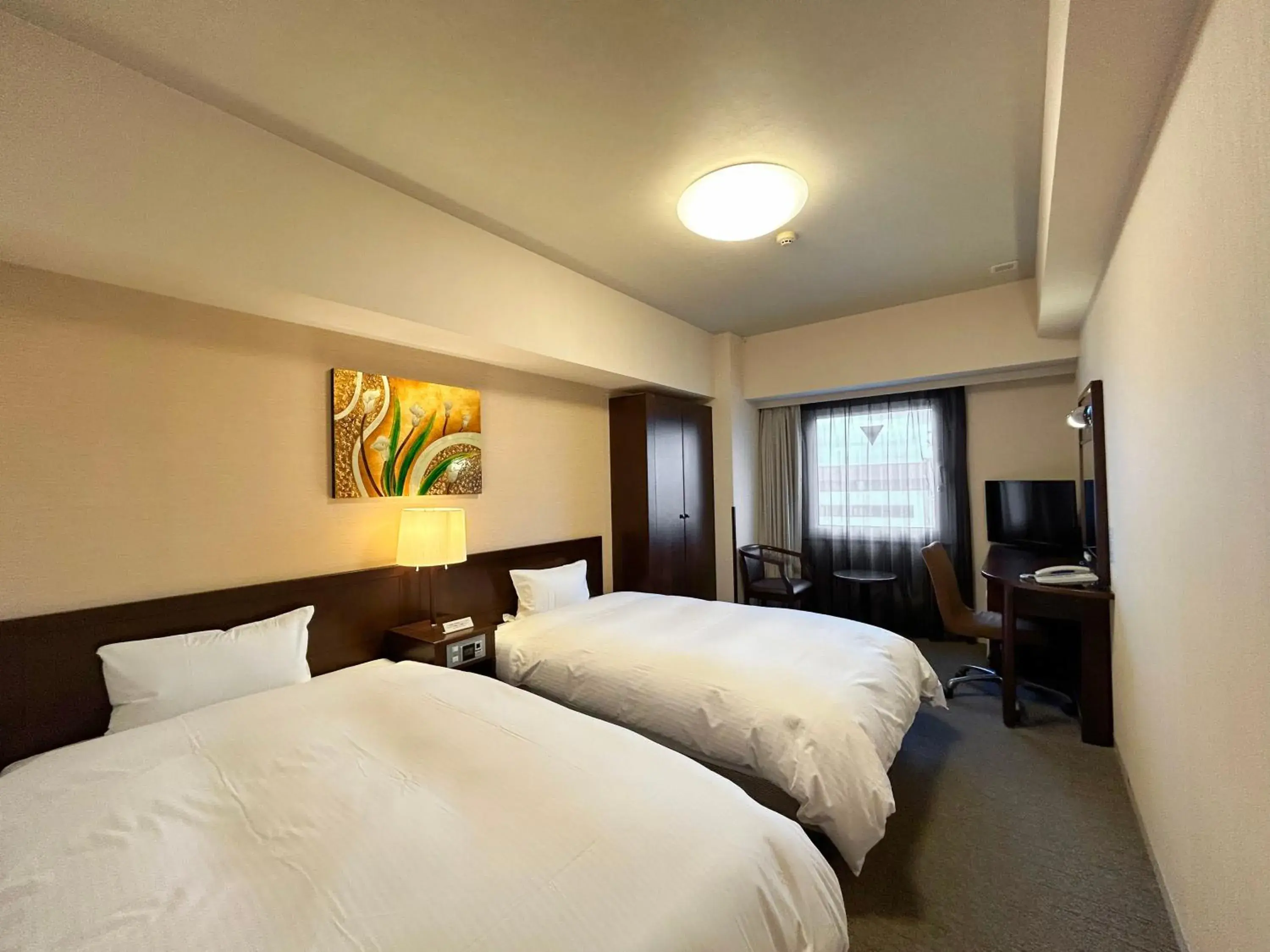 Twin Room - single occupancy - Non-Smoking in Hotel Route-Inn Hirosaki Ekimae Twin Room - single occupancy - Non-Smoking in Hotel Route-Inn Hirosaki Ekimae