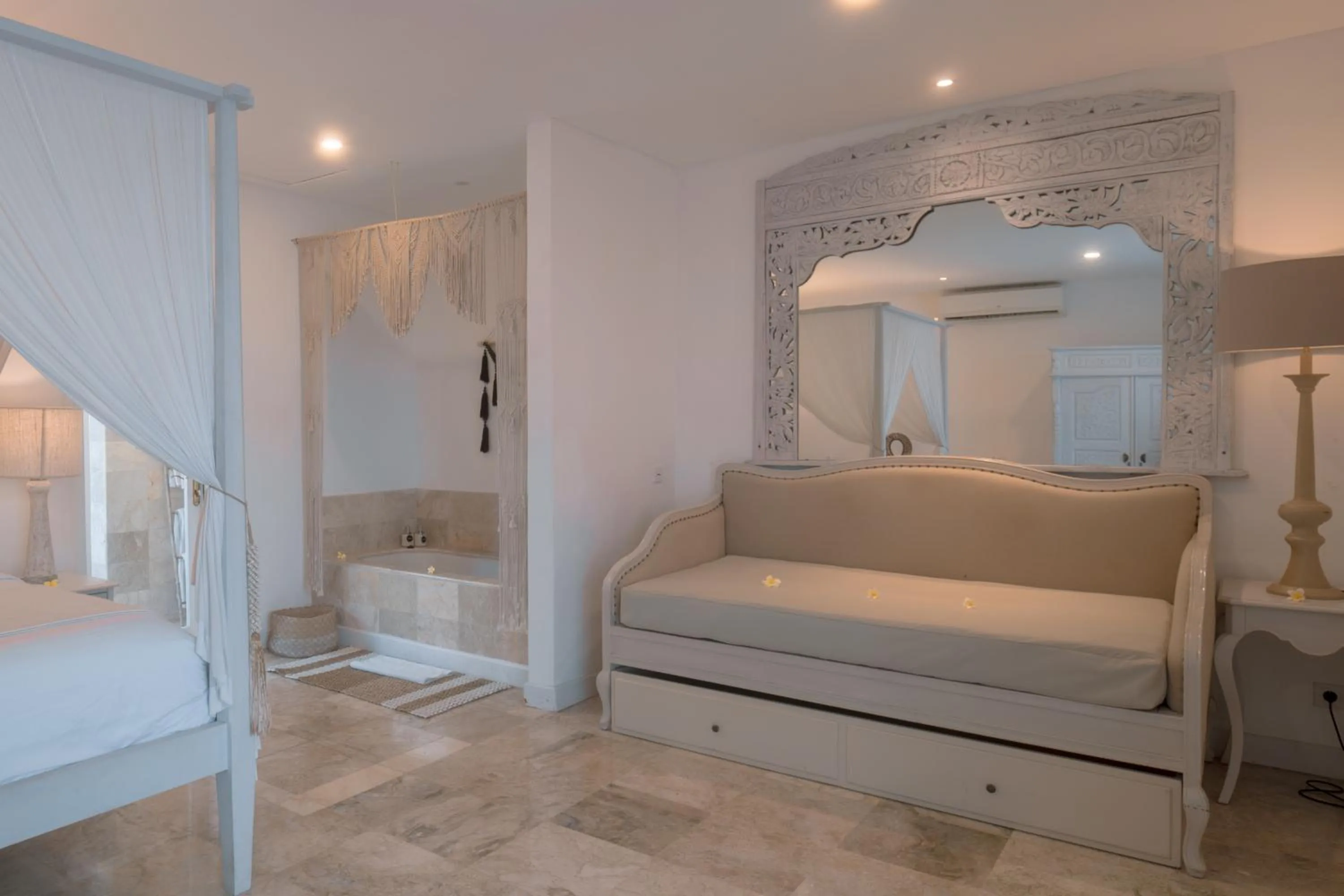 Bed in Villa Puri Balangan