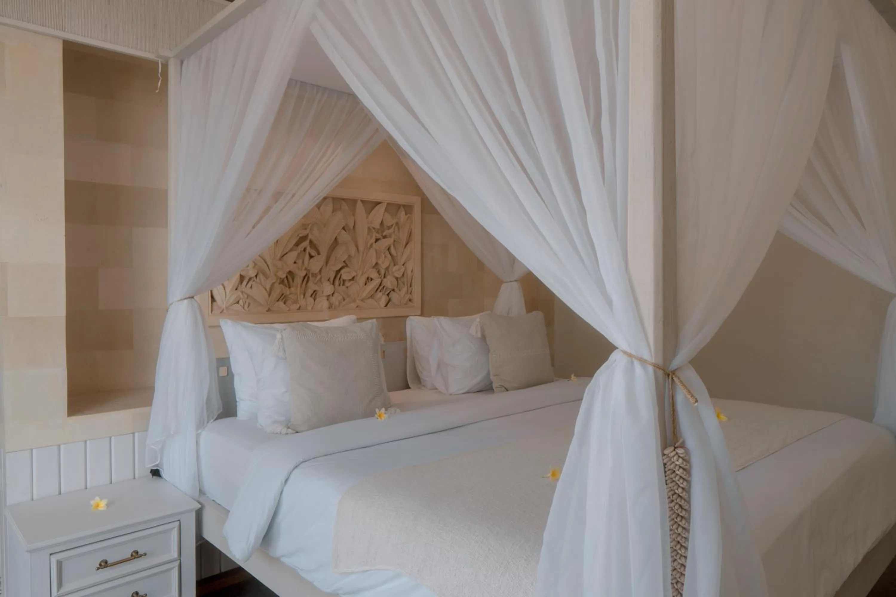 Bedroom, Bed in Villa Puri Balangan