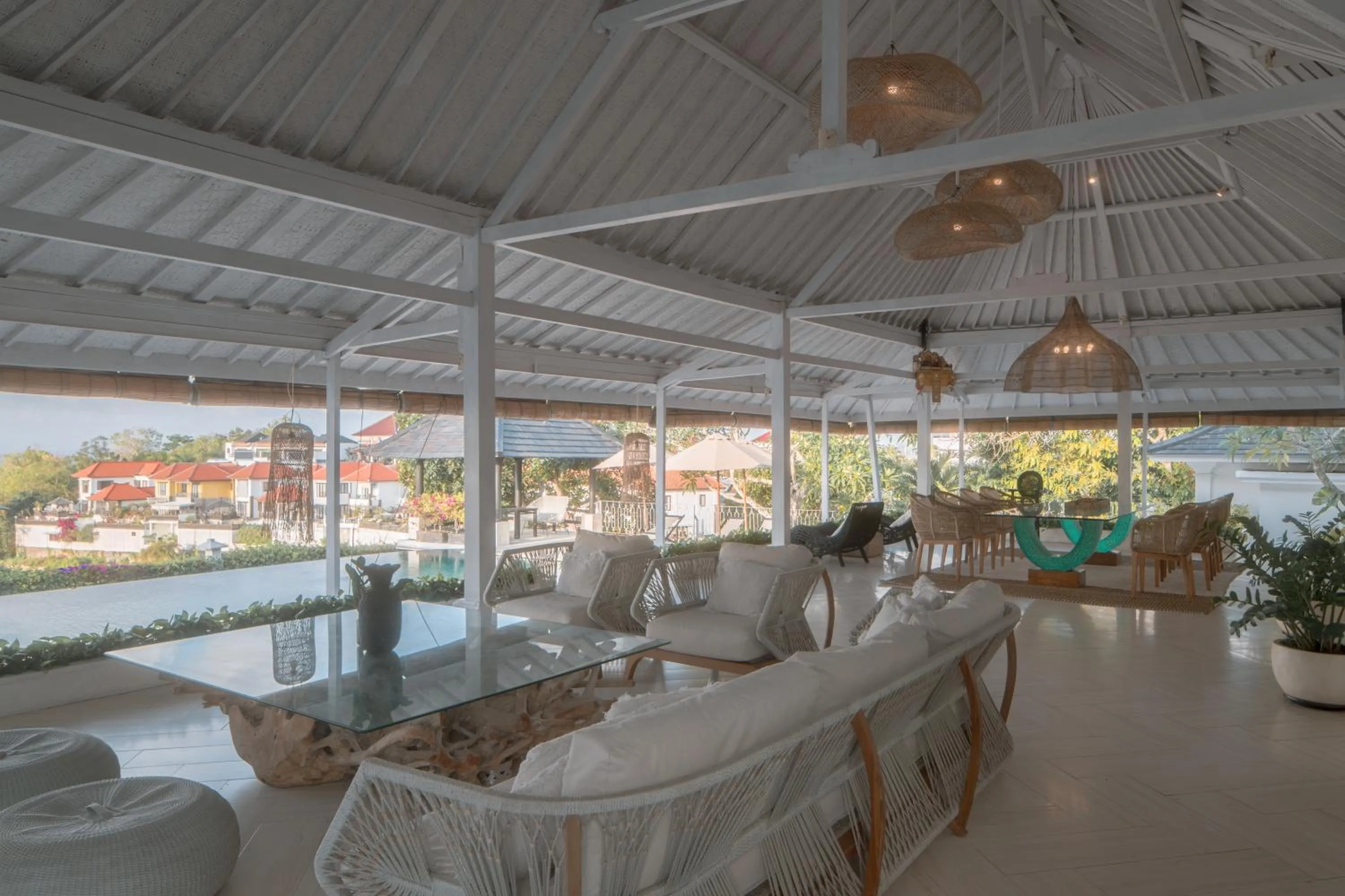 Living room in Villa Puri Balangan