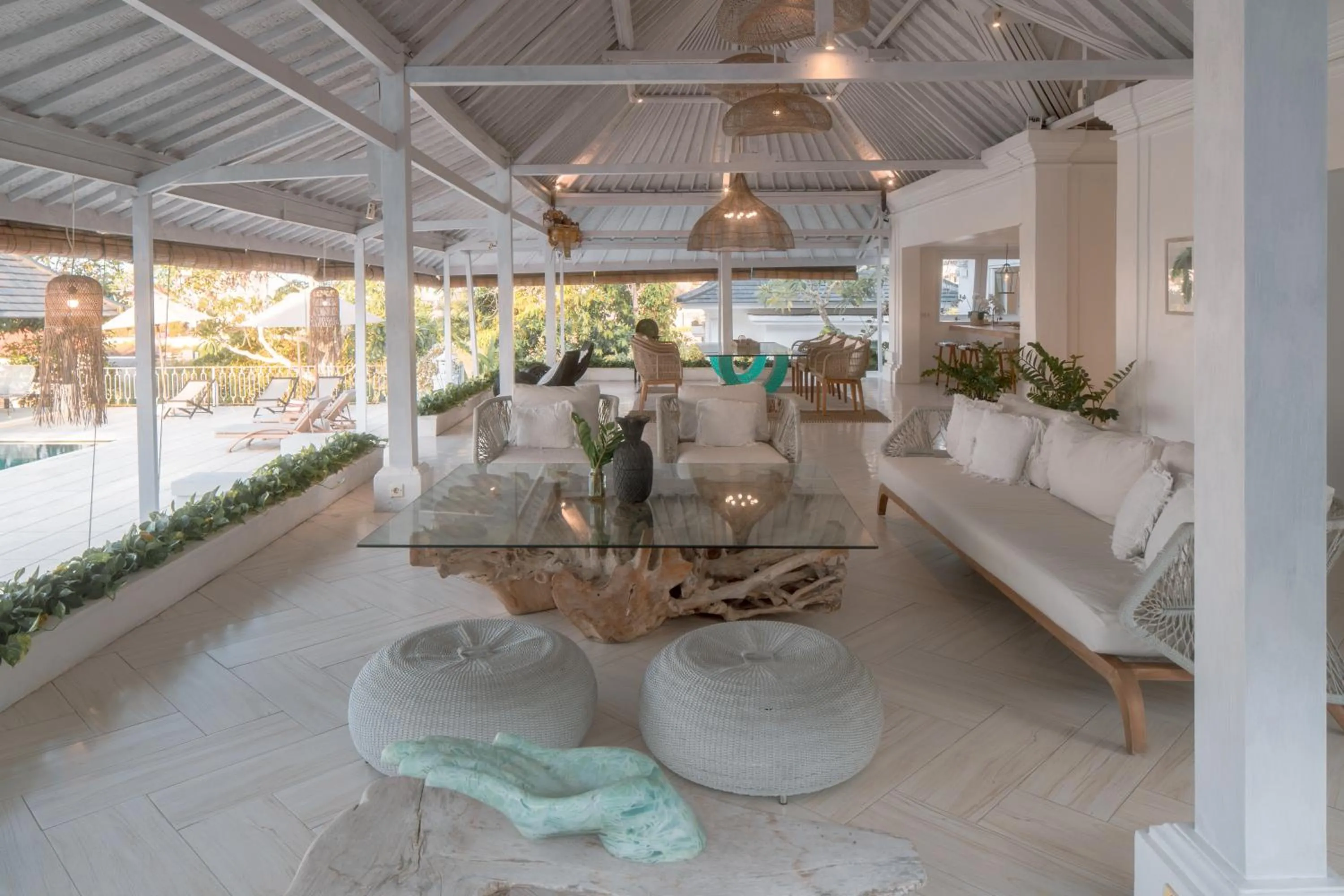 Living room in Villa Puri Balangan