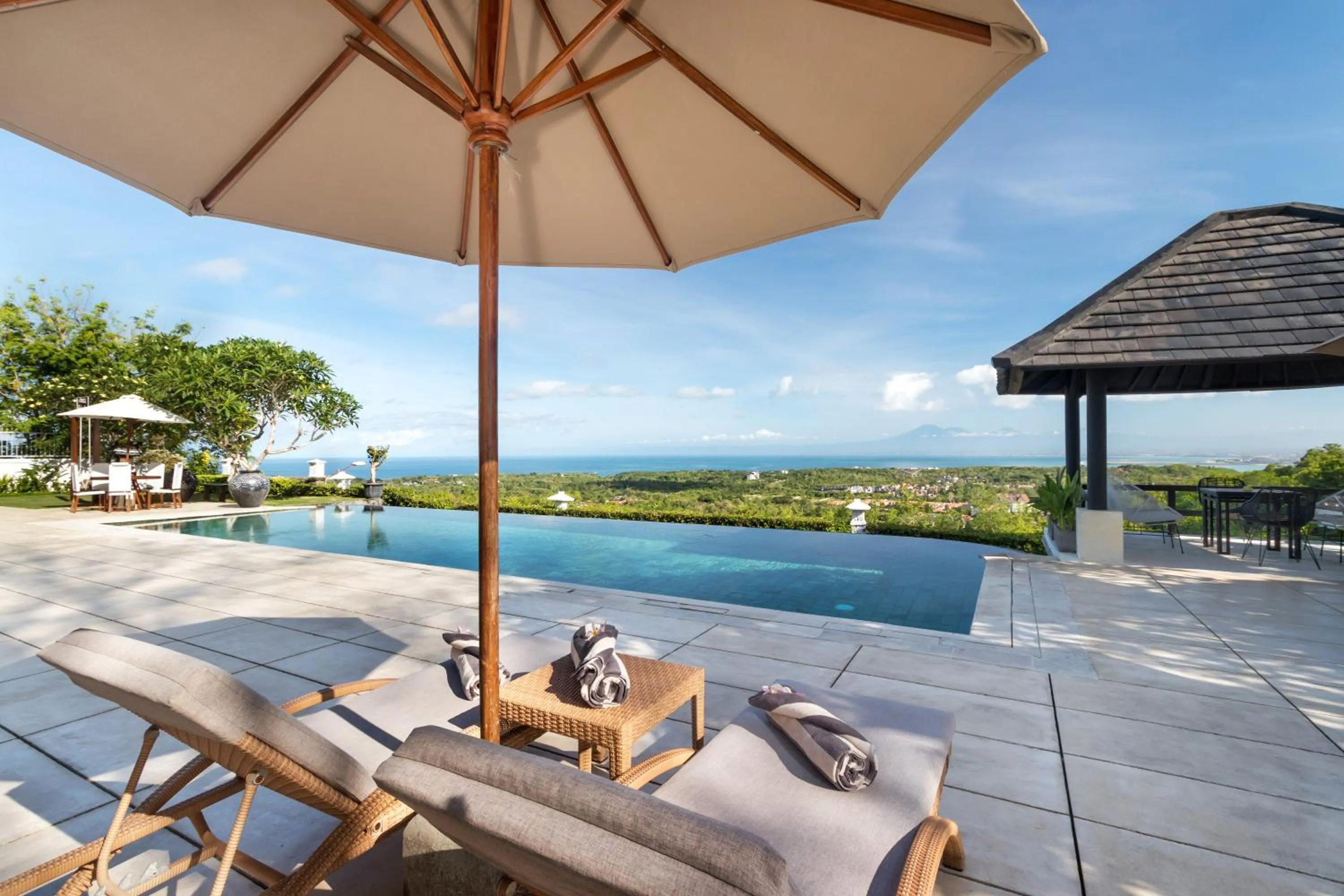 Swimming pool in Villa Puri Balangan