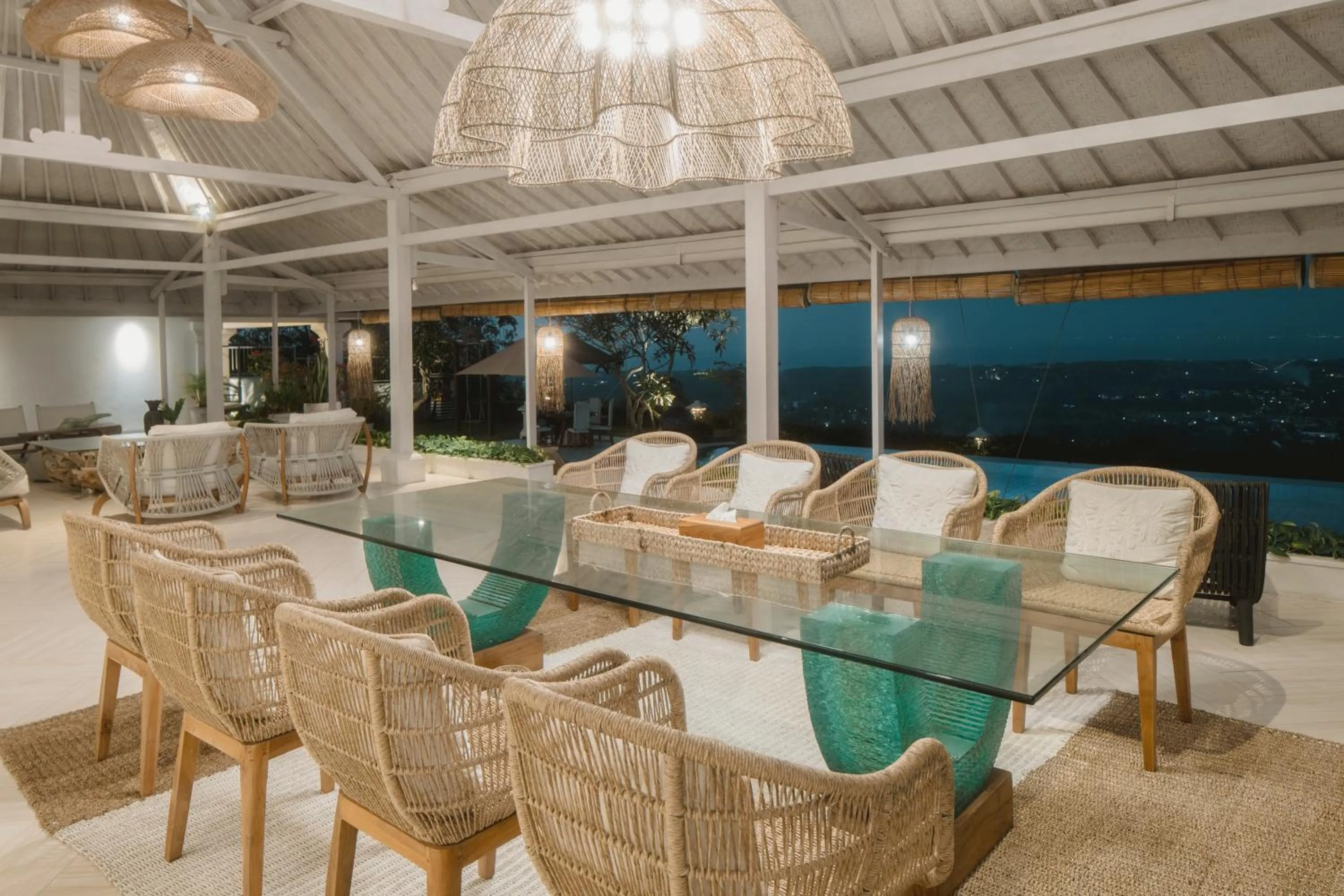 Seating area in Villa Puri Balangan
