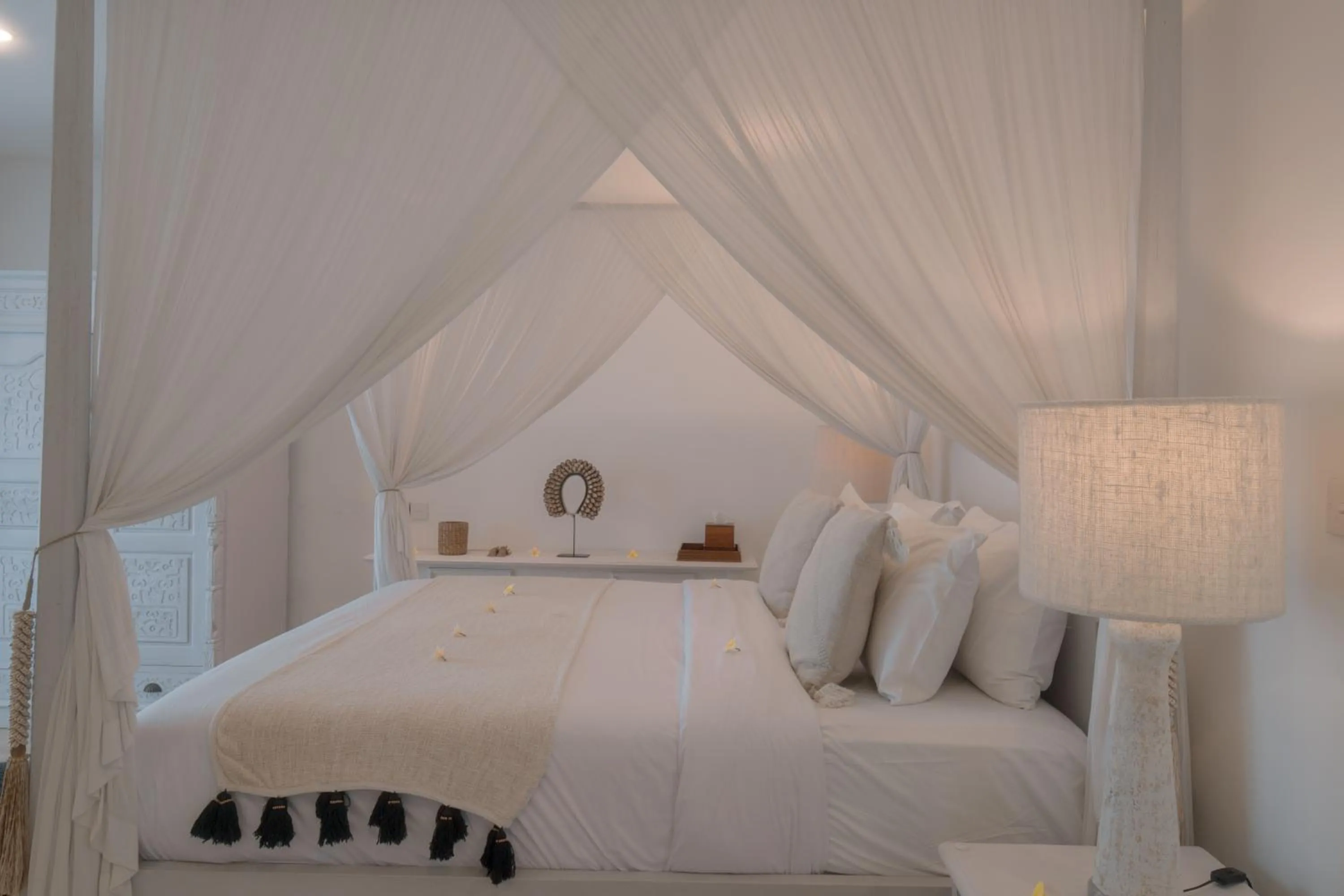 Bedroom, Bed in Villa Puri Balangan