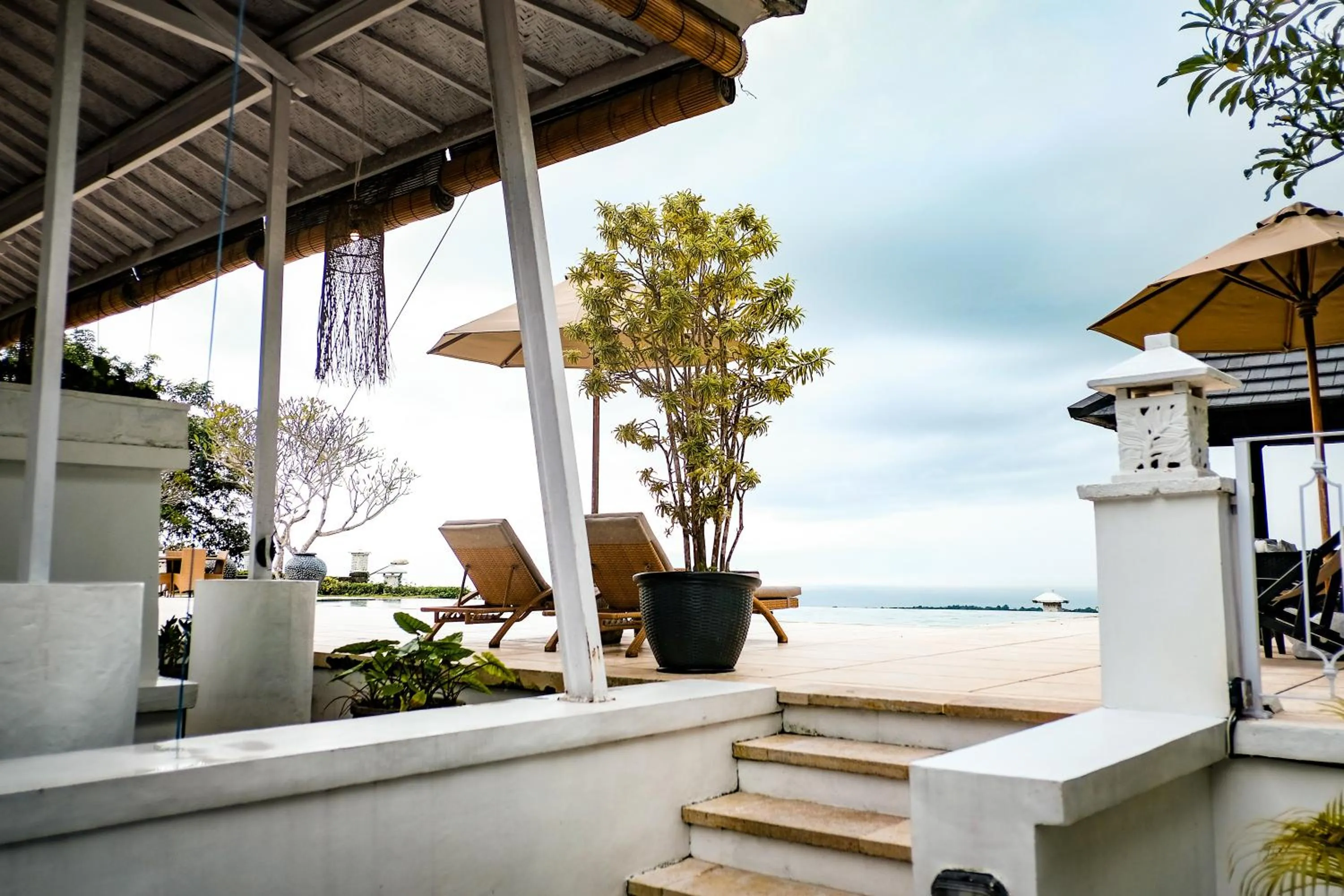 sunbed in Villa Puri Balangan