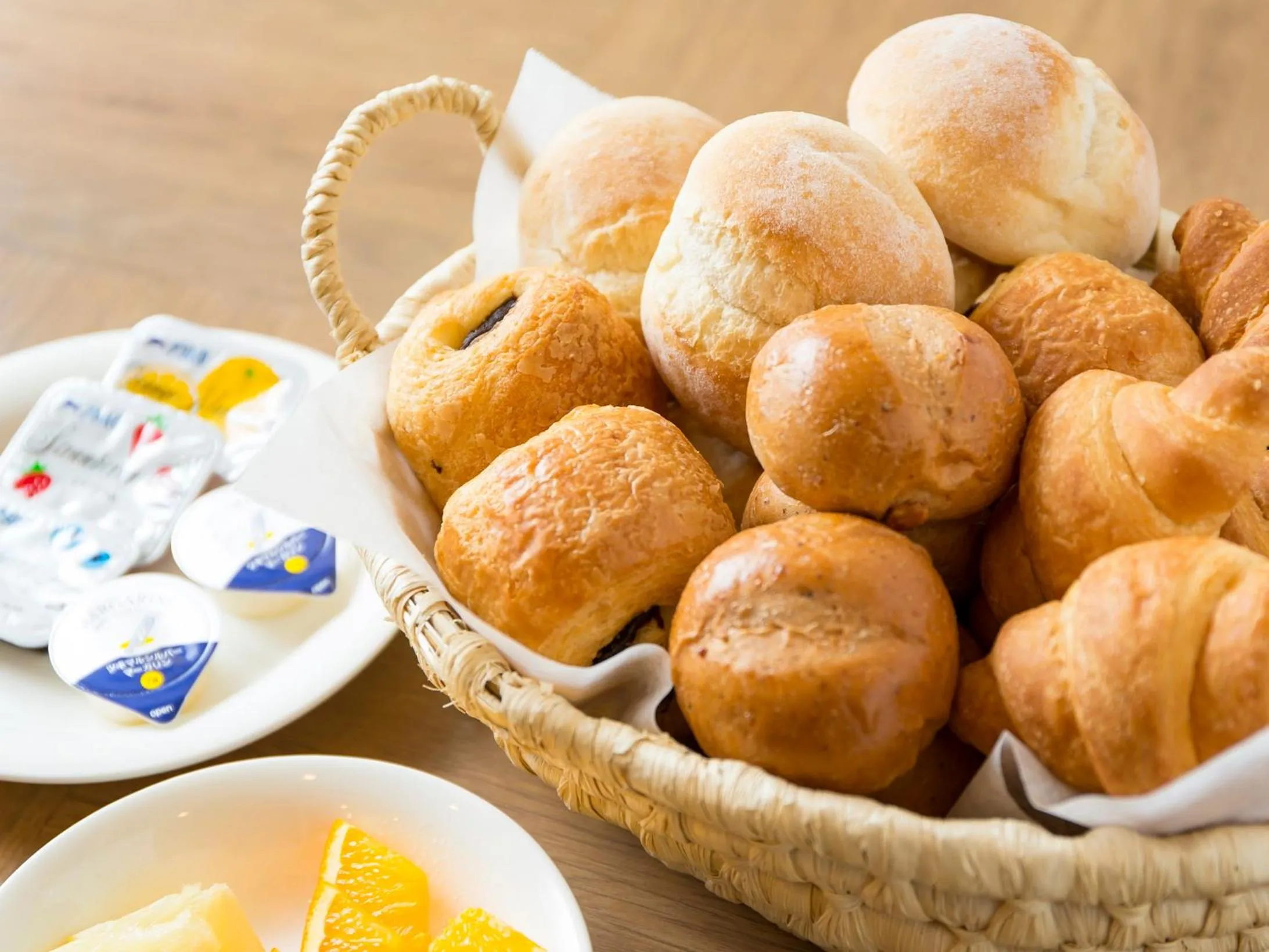 Buffet breakfast in Hotel Route-Inn Tokyo Ikebukuro