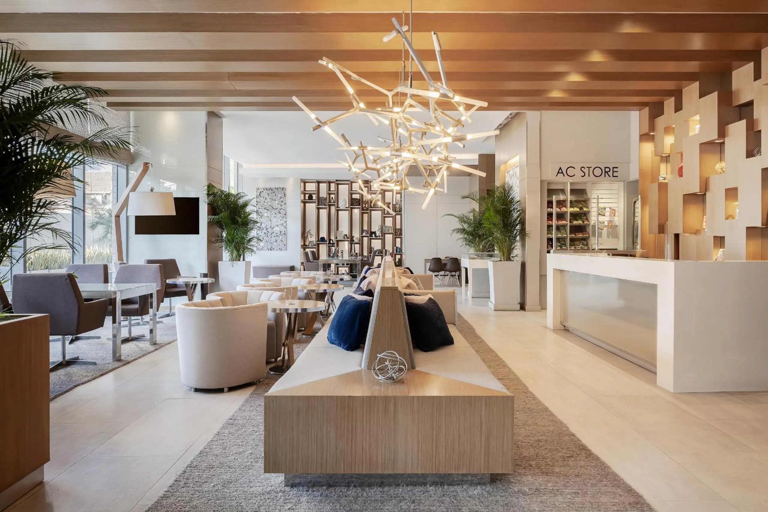 Living room in AC Hotel By Marriott Santa Marta