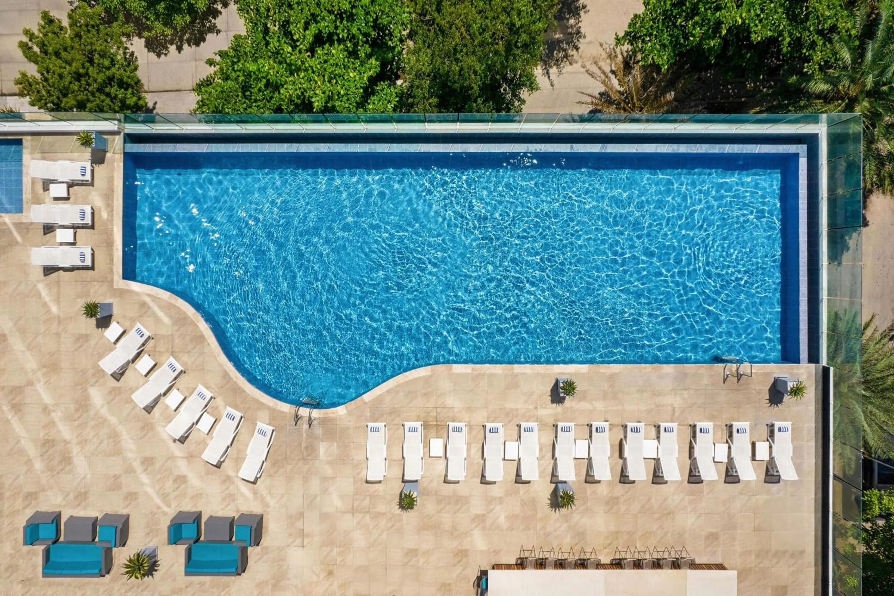 Swimming pool in AC Hotel By Marriott Santa Marta