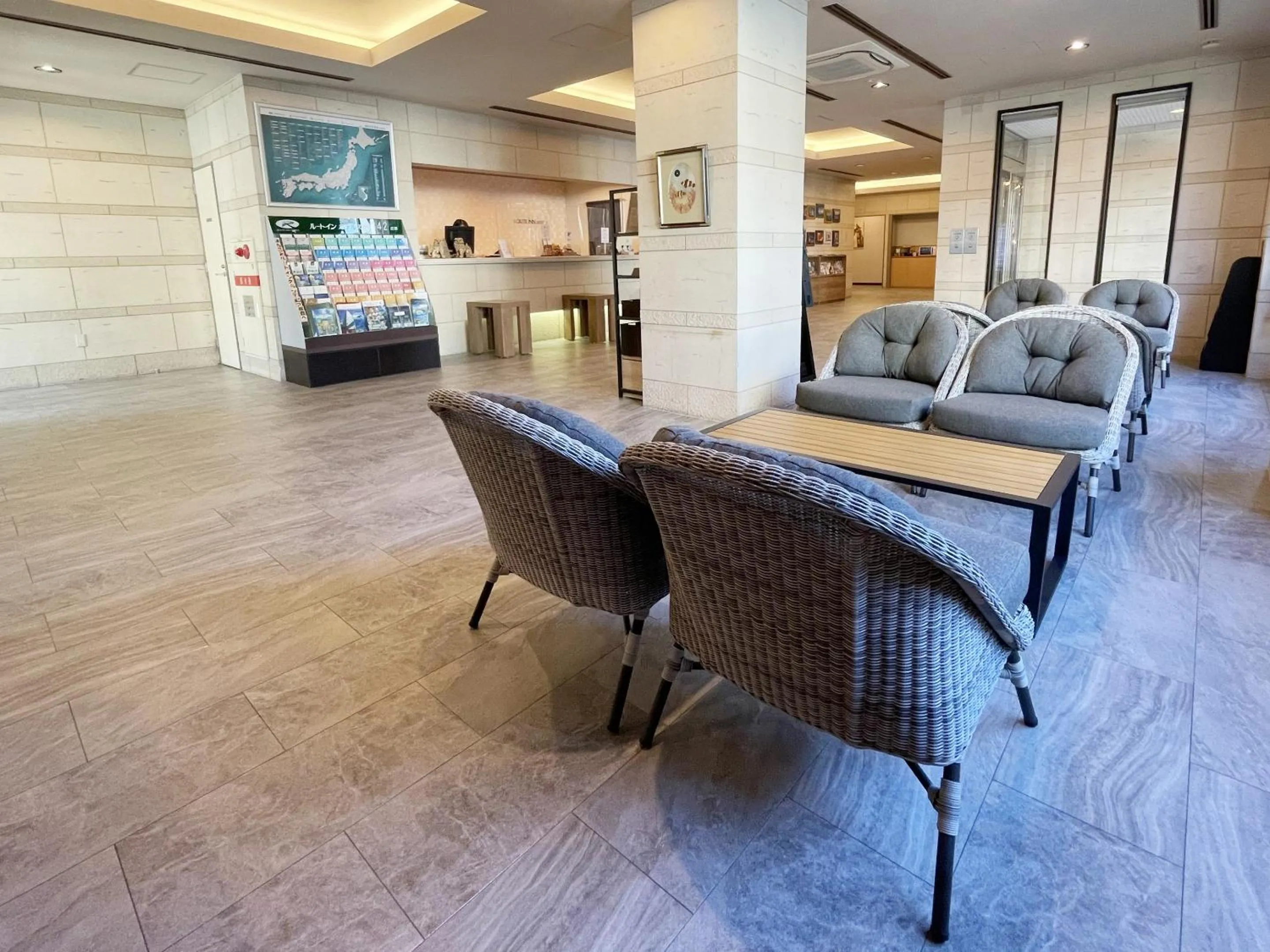 Lobby or reception in Route Inn Grantia Naha
