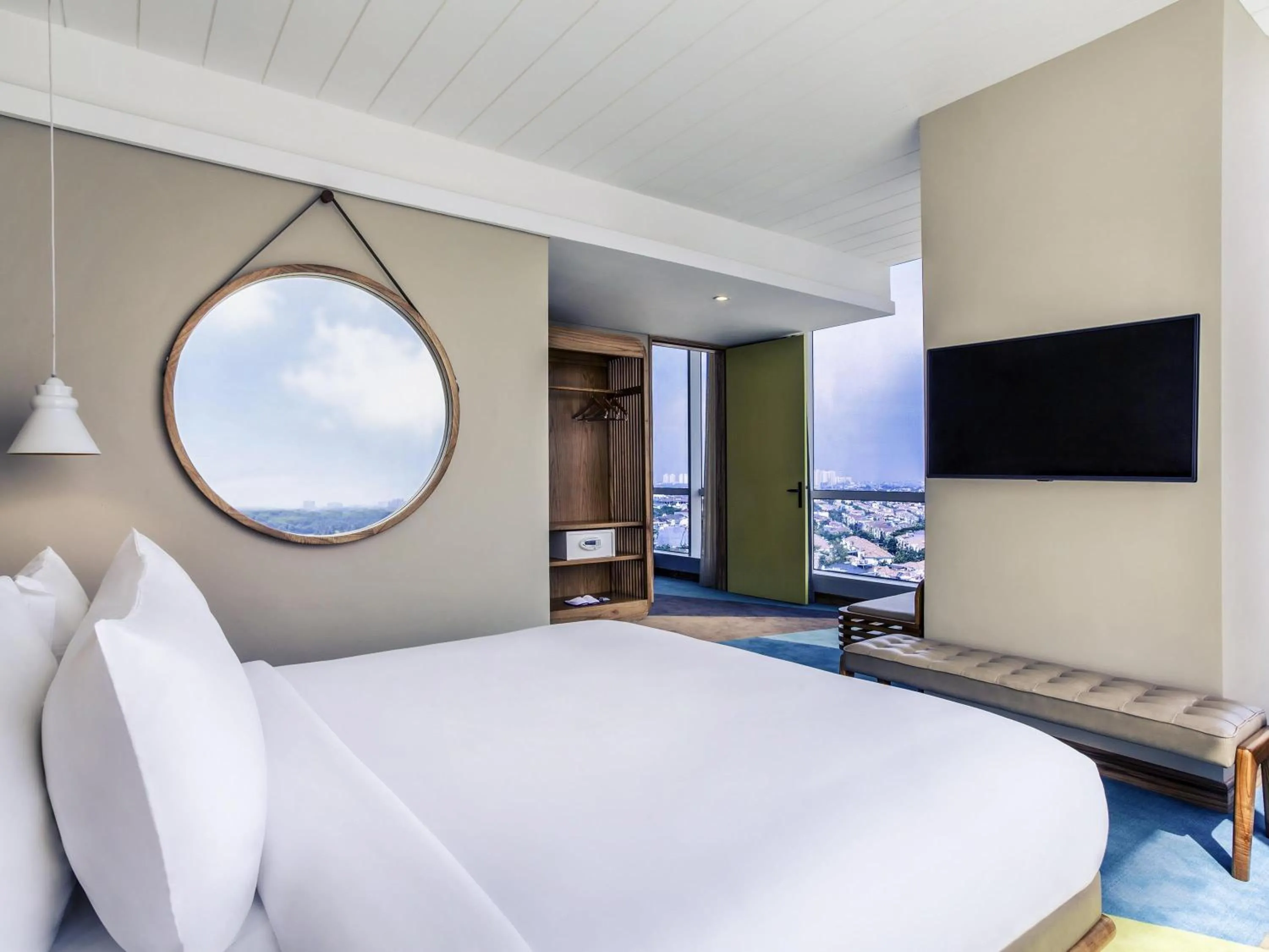 Bedroom, Bed in Mercure Jakarta Pantai Indah Kapuk