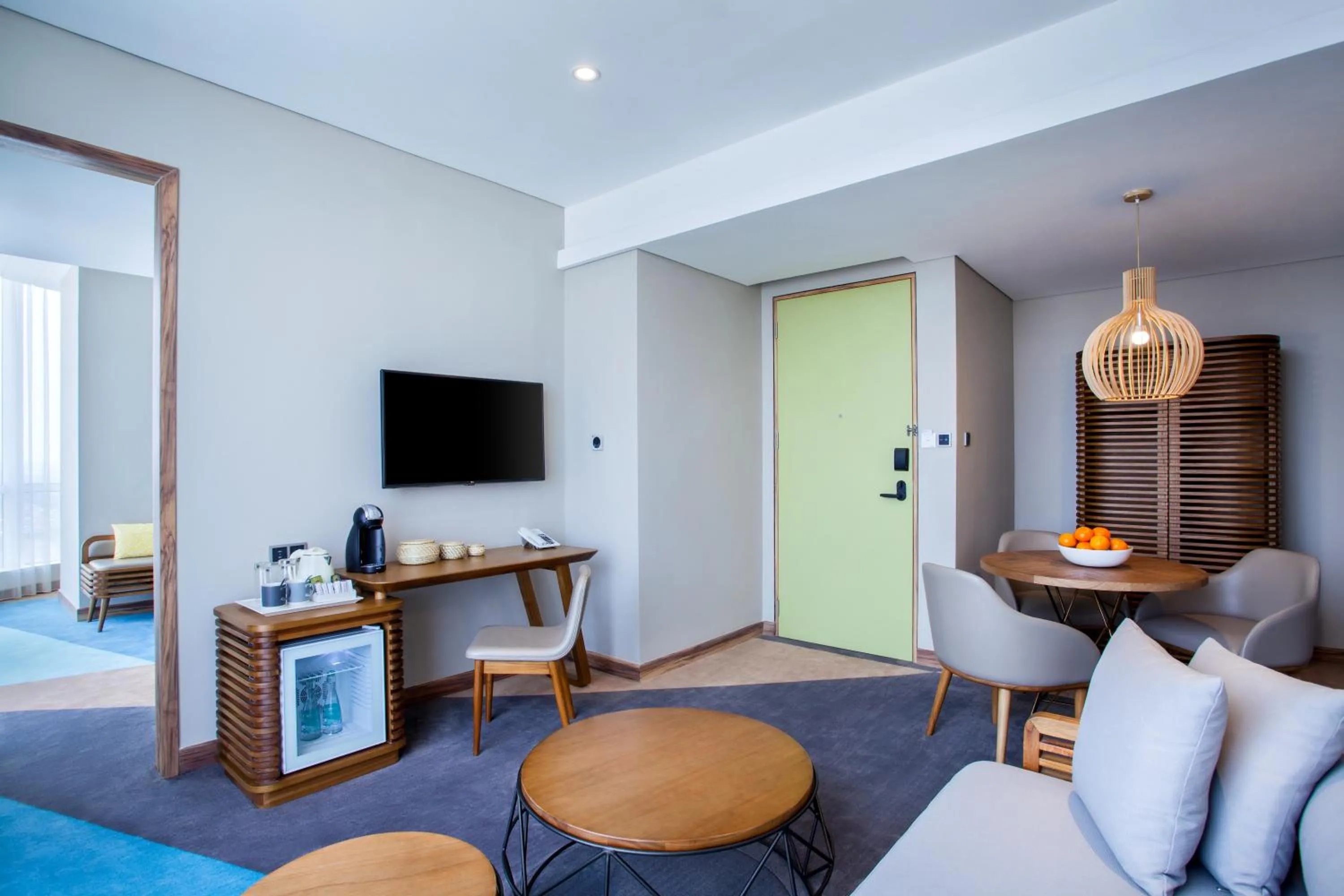 Living room in Mercure Jakarta Pantai Indah Kapuk