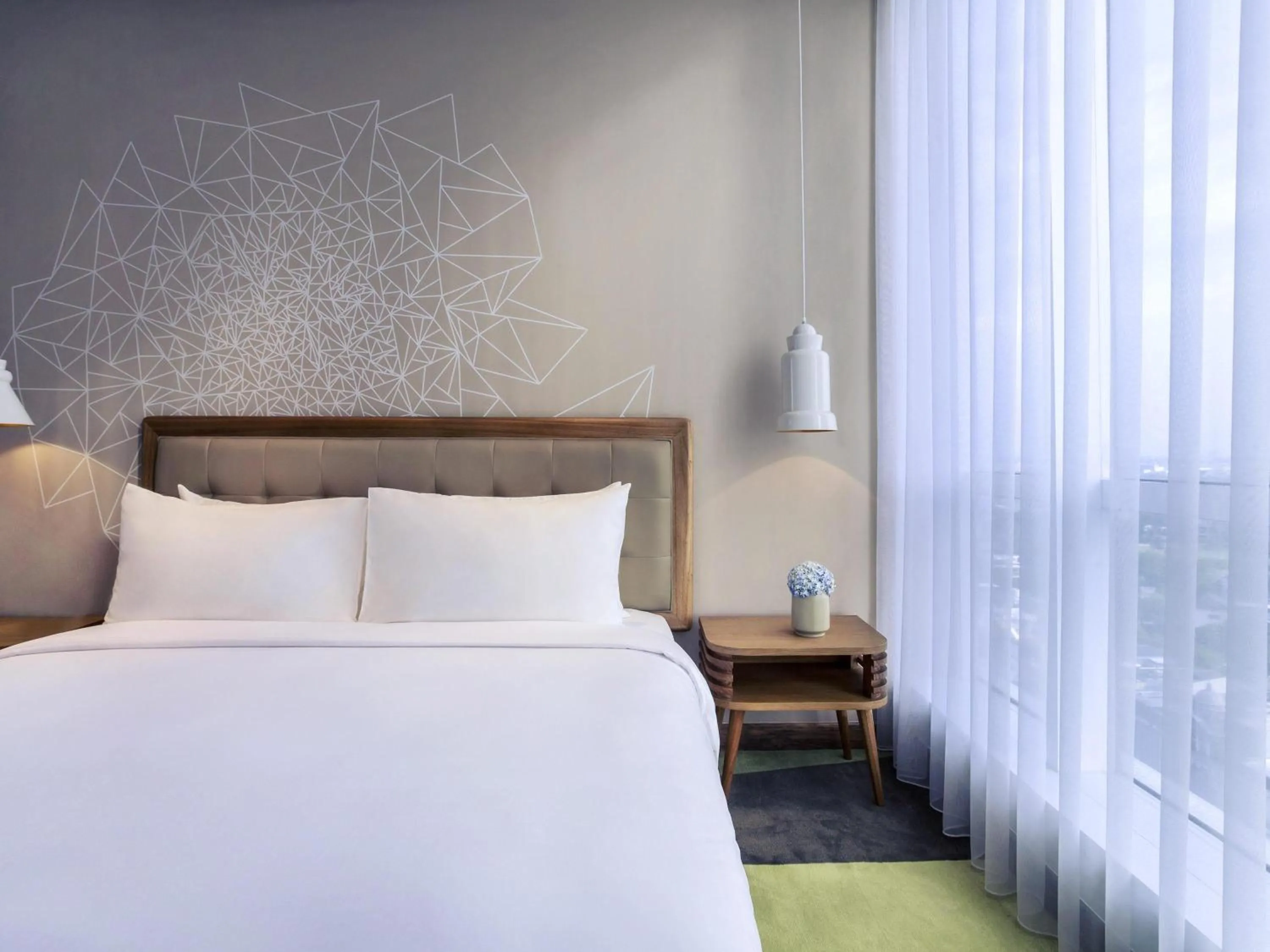 Bedroom, Bed in Mercure Jakarta Pantai Indah Kapuk