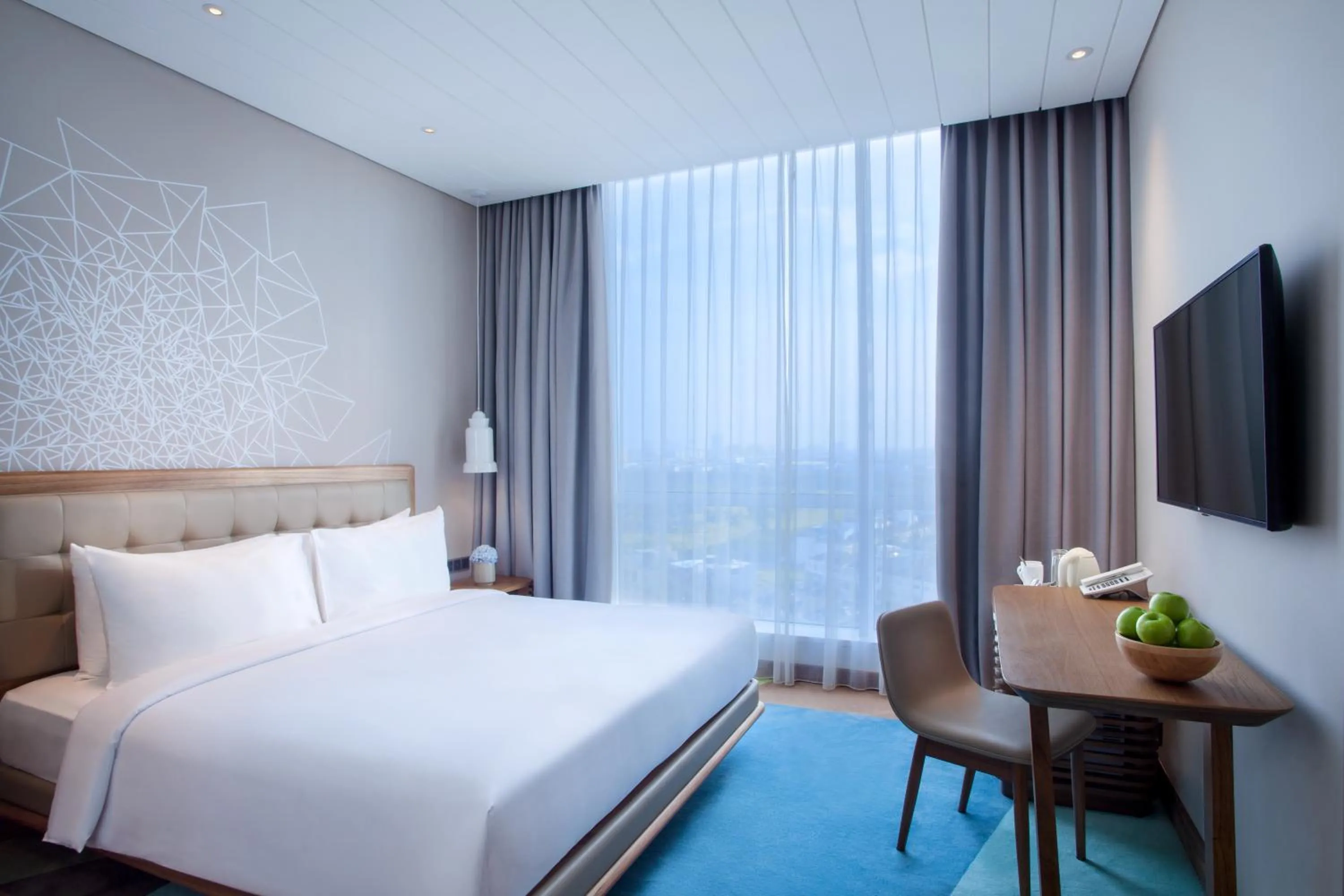 Bedroom, Bed in Mercure Jakarta Pantai Indah Kapuk