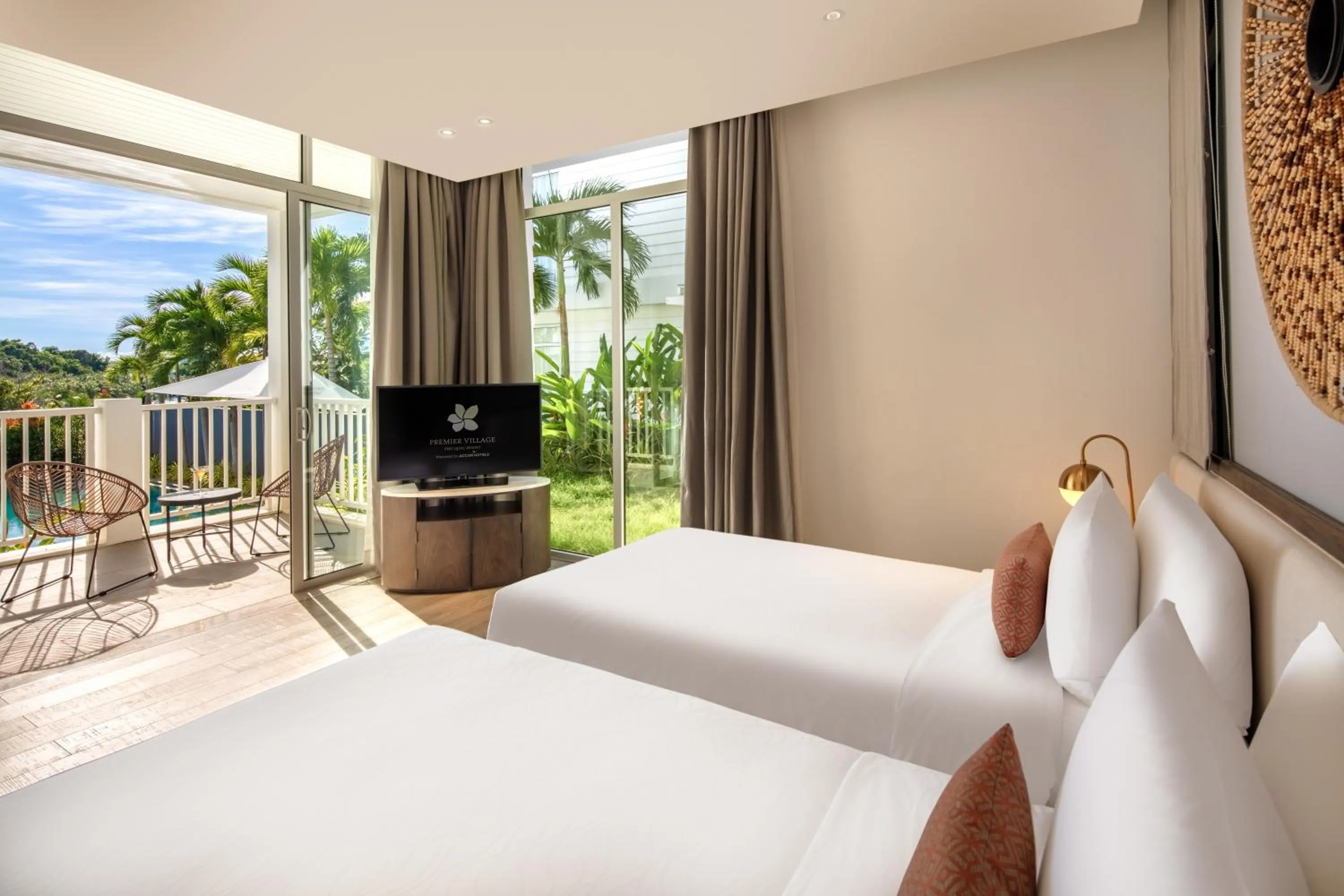 Bed in Premier Village Phu Quoc Resort Managed by Accor