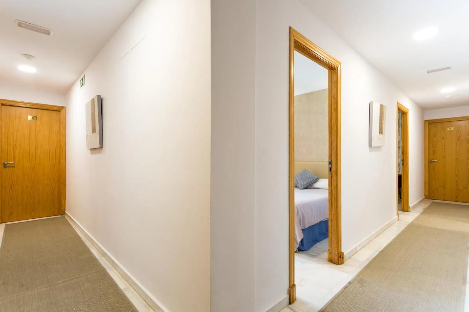 Property building, Bed in Hotel Nómadas