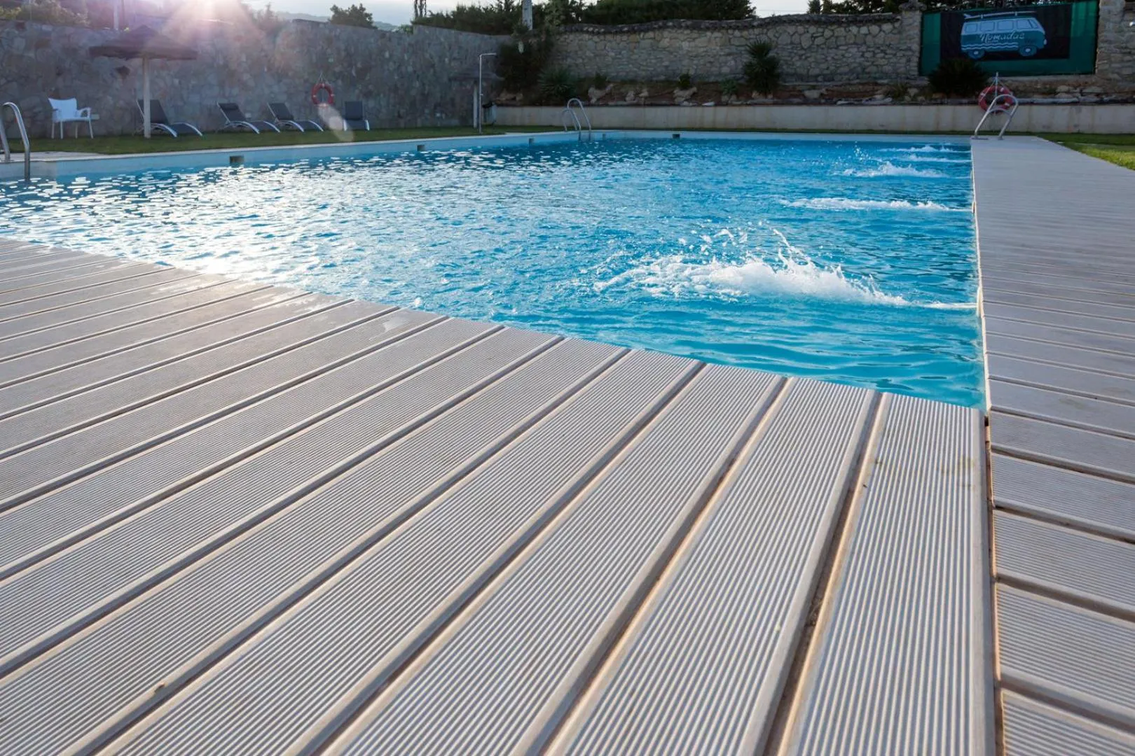 Swimming pool in Hotel Nómadas