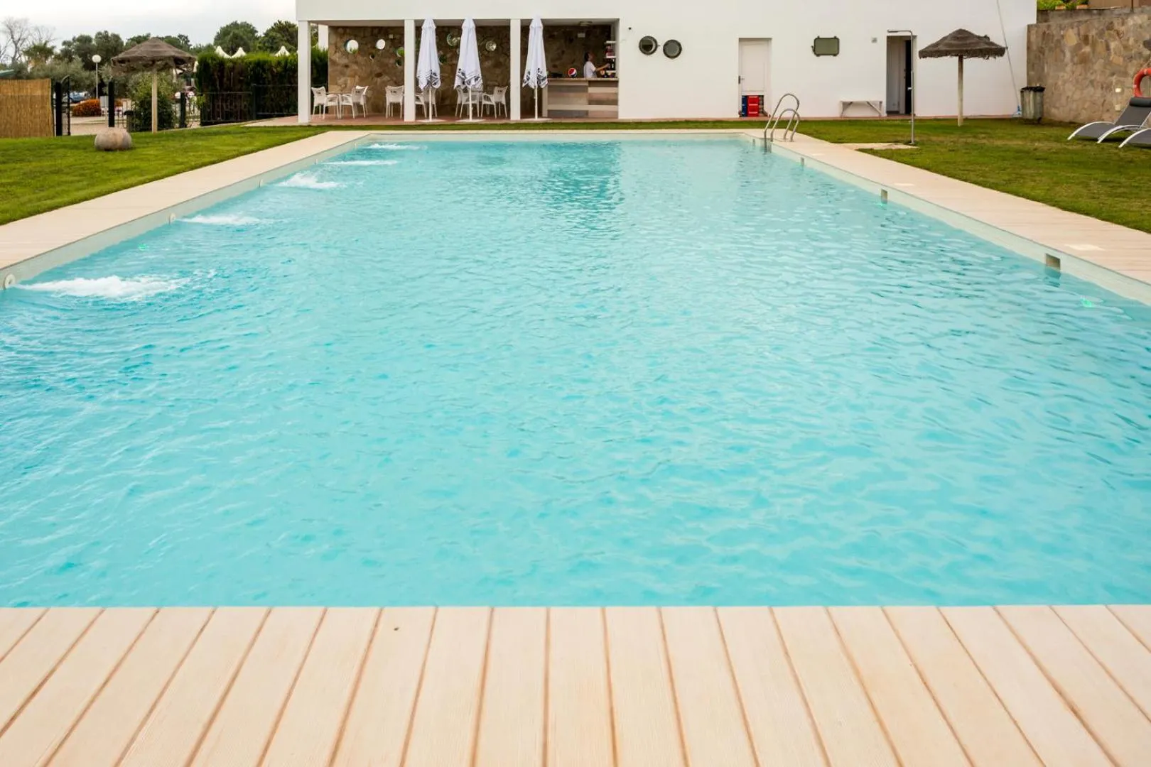 Swimming pool in Hotel Nómadas