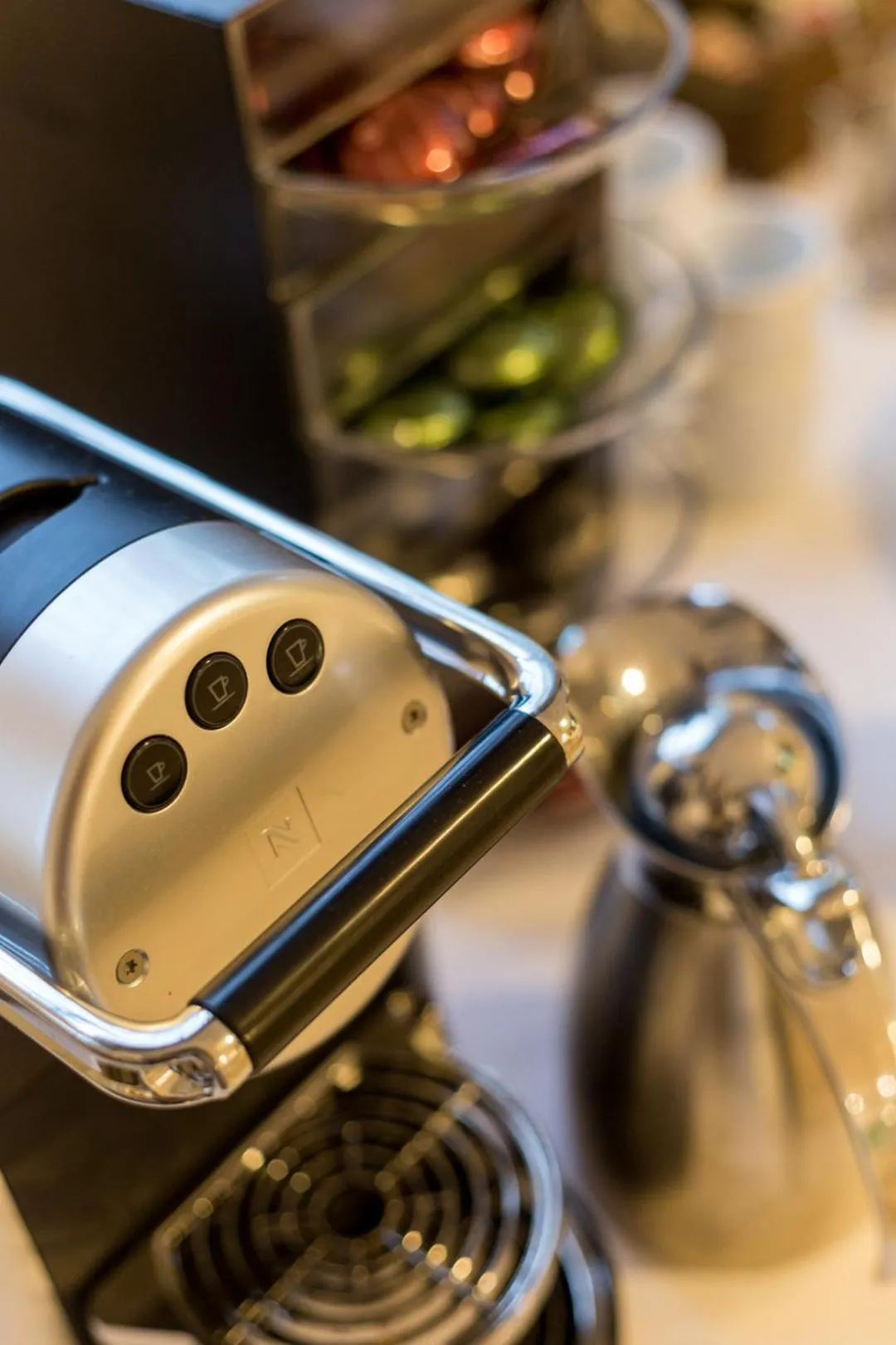 Coffee/tea facilities in Hotel Nómadas