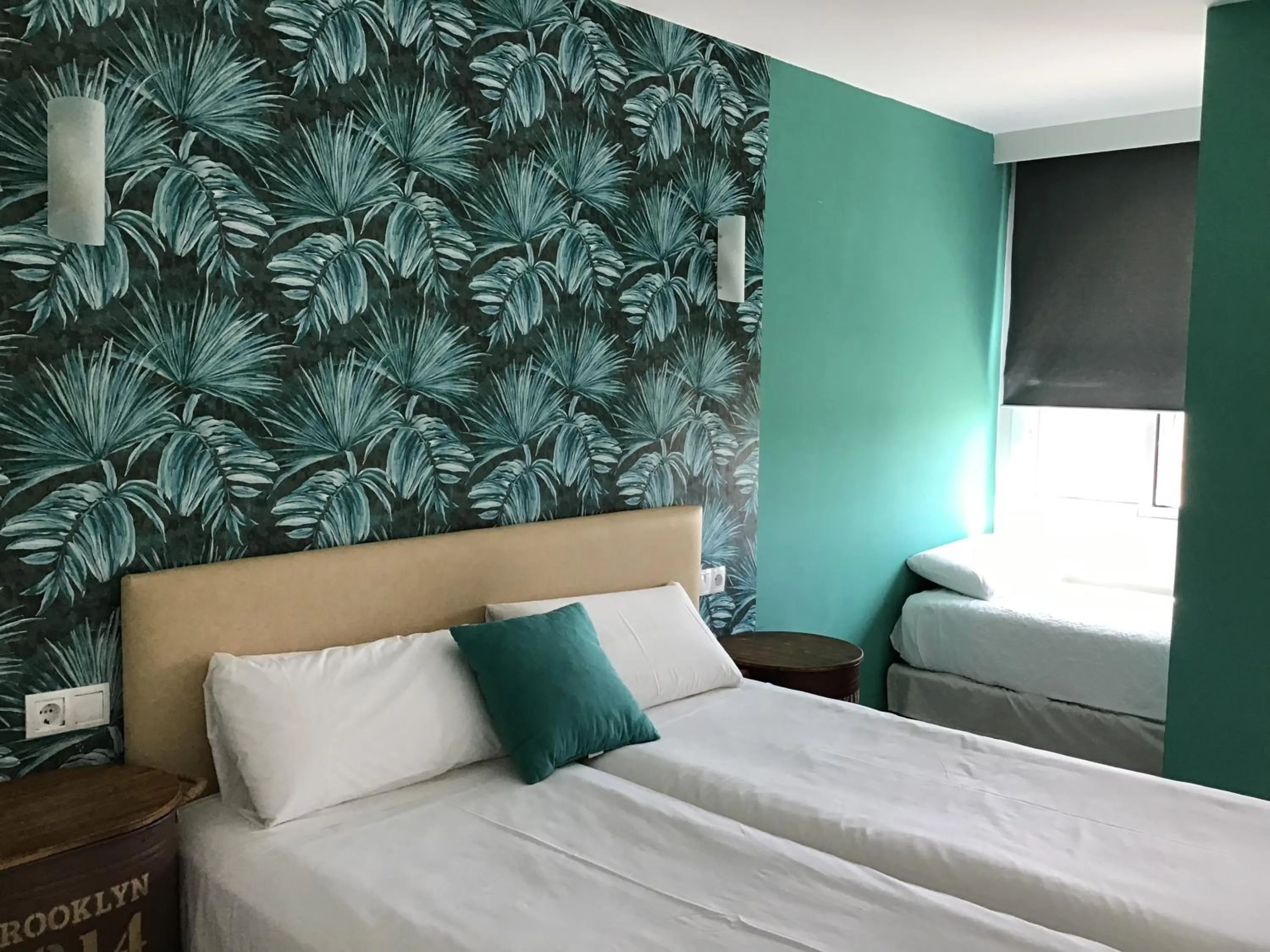 Bed in Hotel Nómadas