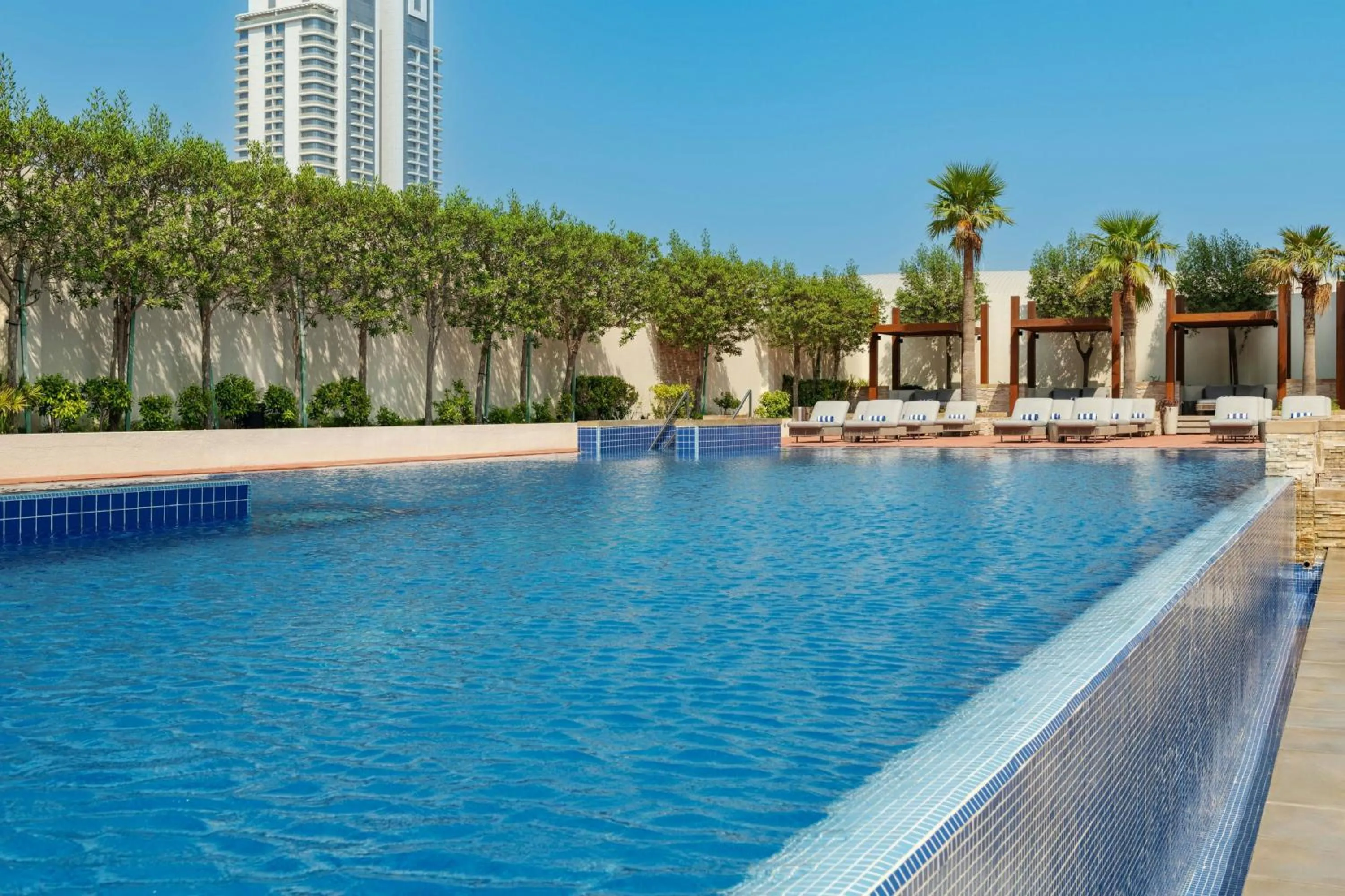 Swimming pool in The Westin City Centre Bahrain