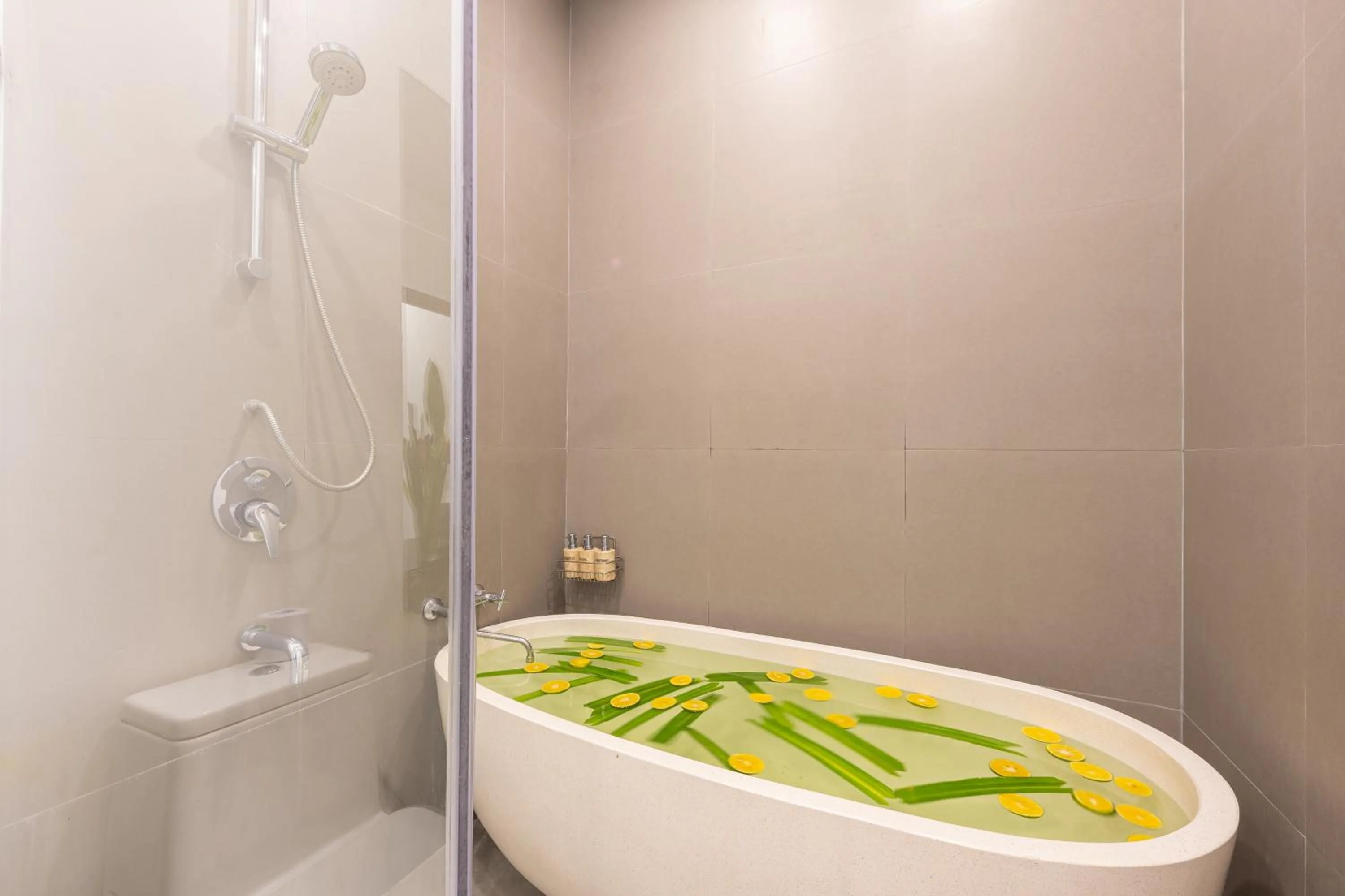 Bath in Villa La Sirena by Nagisa Bali