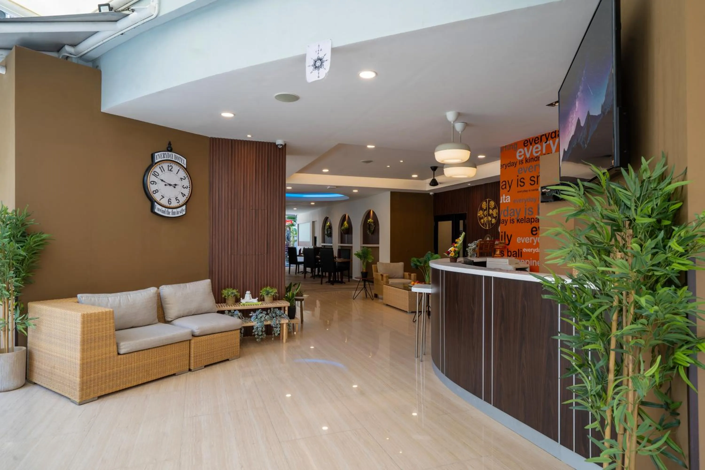 Lobby or reception in Everyday Hotel Kuta Central