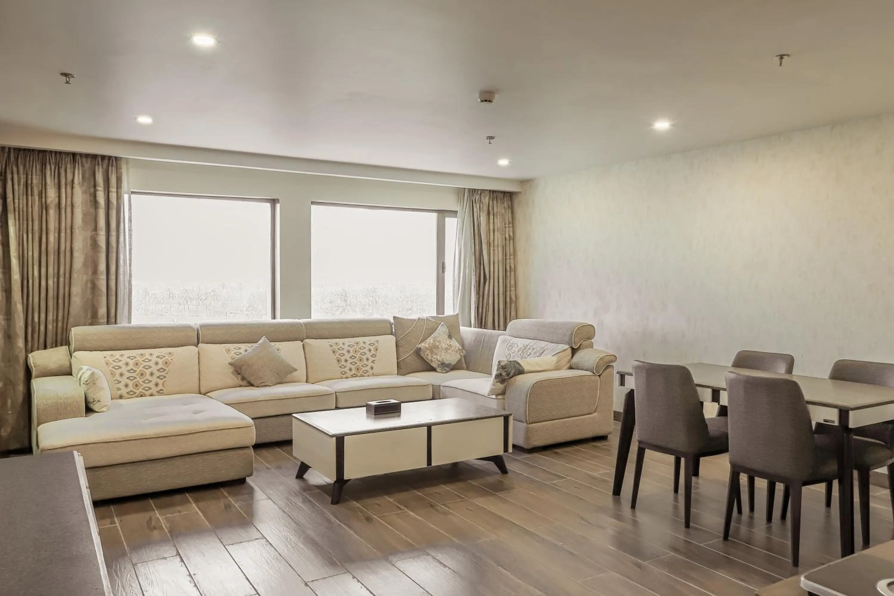 Living room in Regenta Central Somnath, Bhalpara