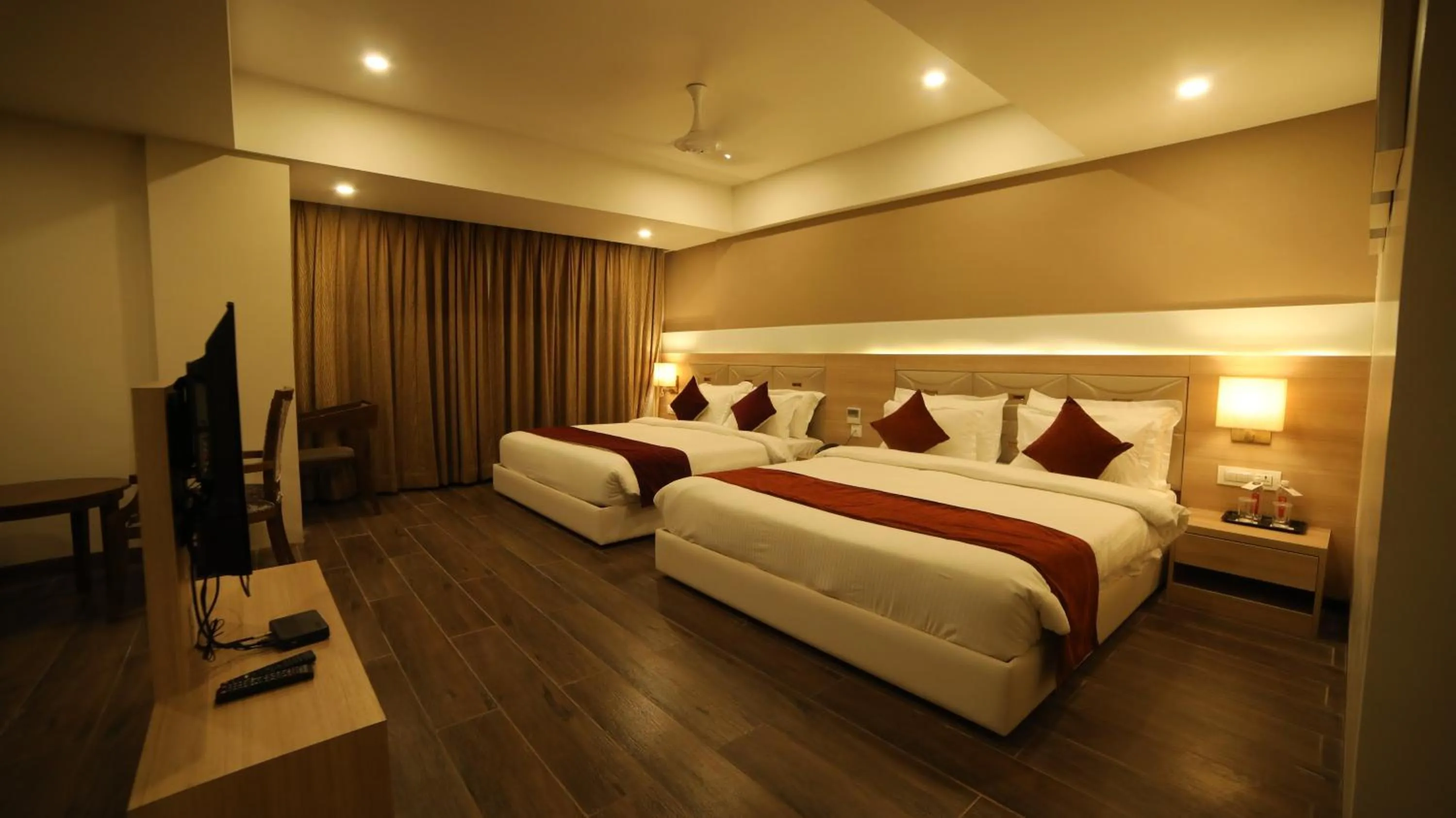 Bedroom, Bed in Regenta Central Somnath, Bhalpara