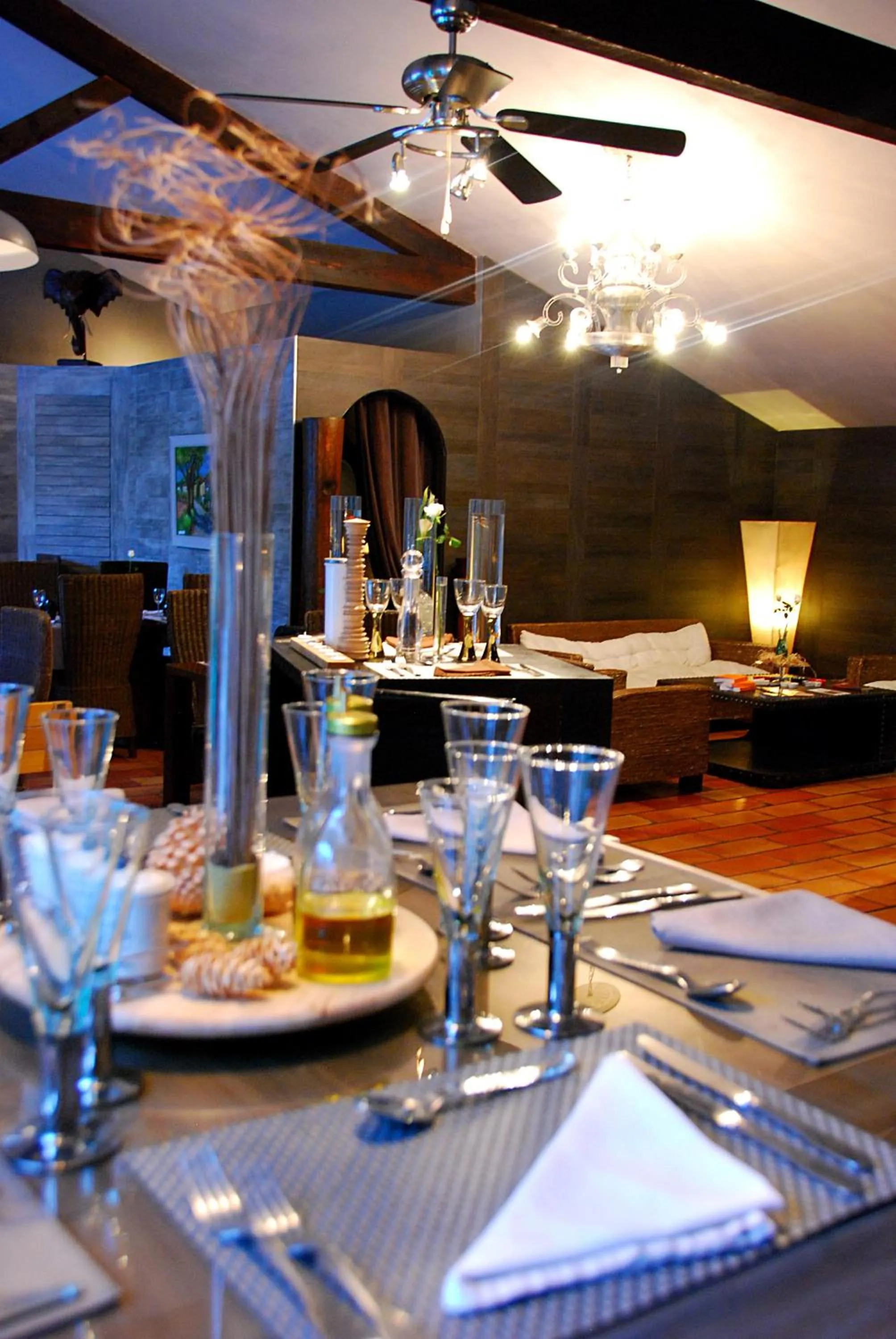 Restaurant/places to eat in Hotel Les Mazets Des Roches