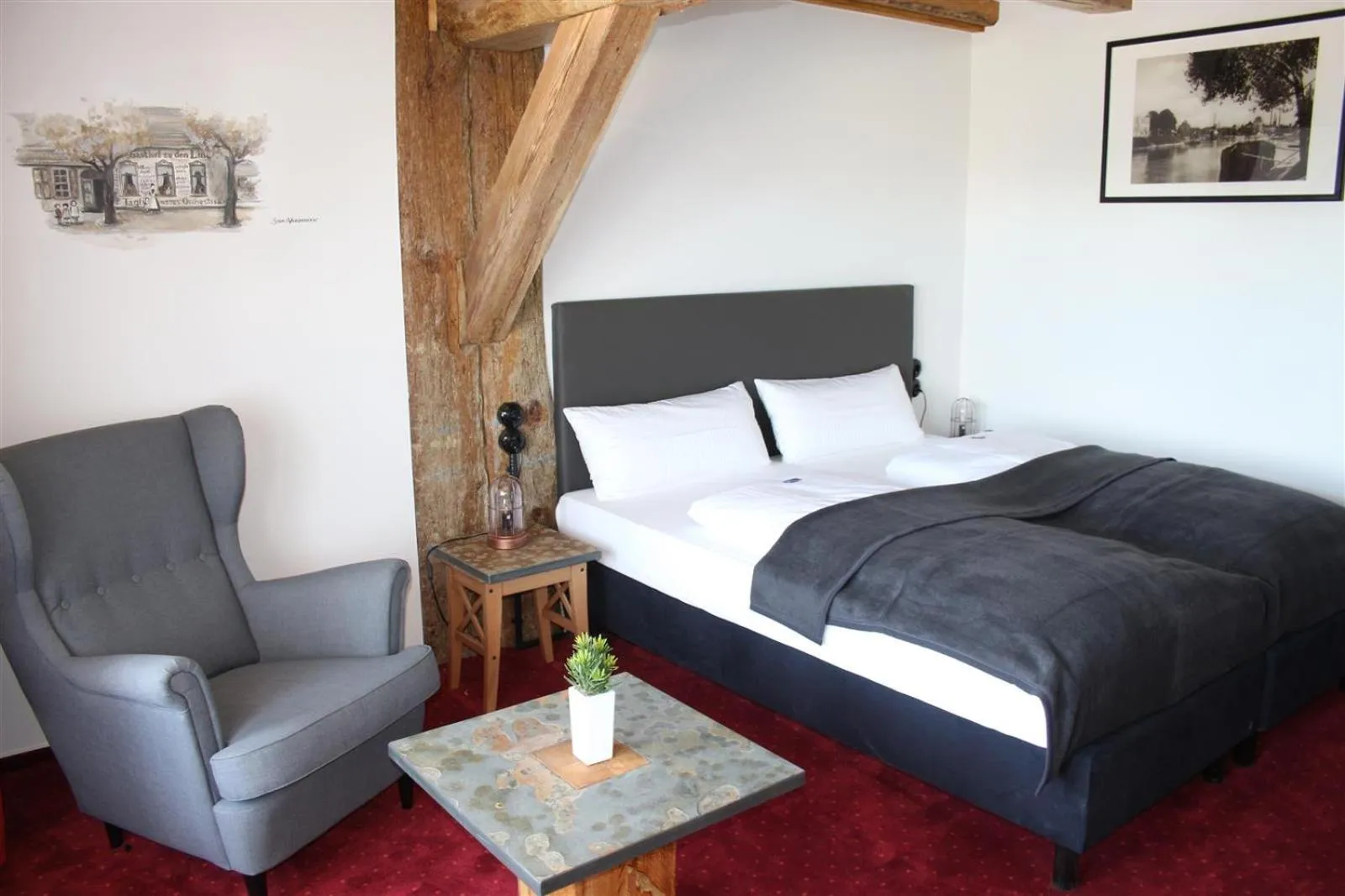 Bed in Elbe Resort Alte Ölmühle