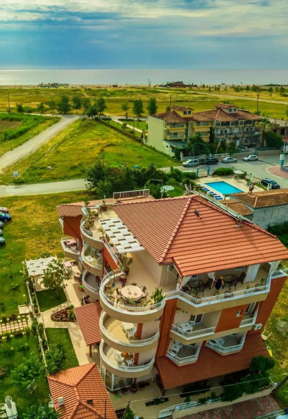 Bird's eye view in Afroditi