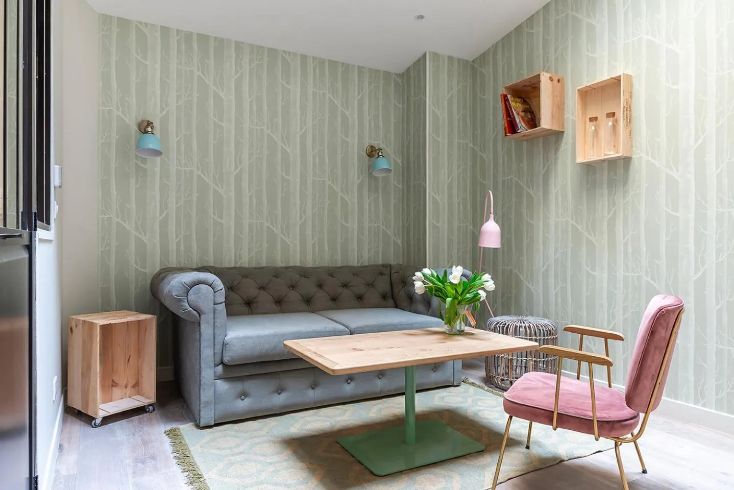 Living room in BE YOU LUXURY APART'HÔTEL Paris