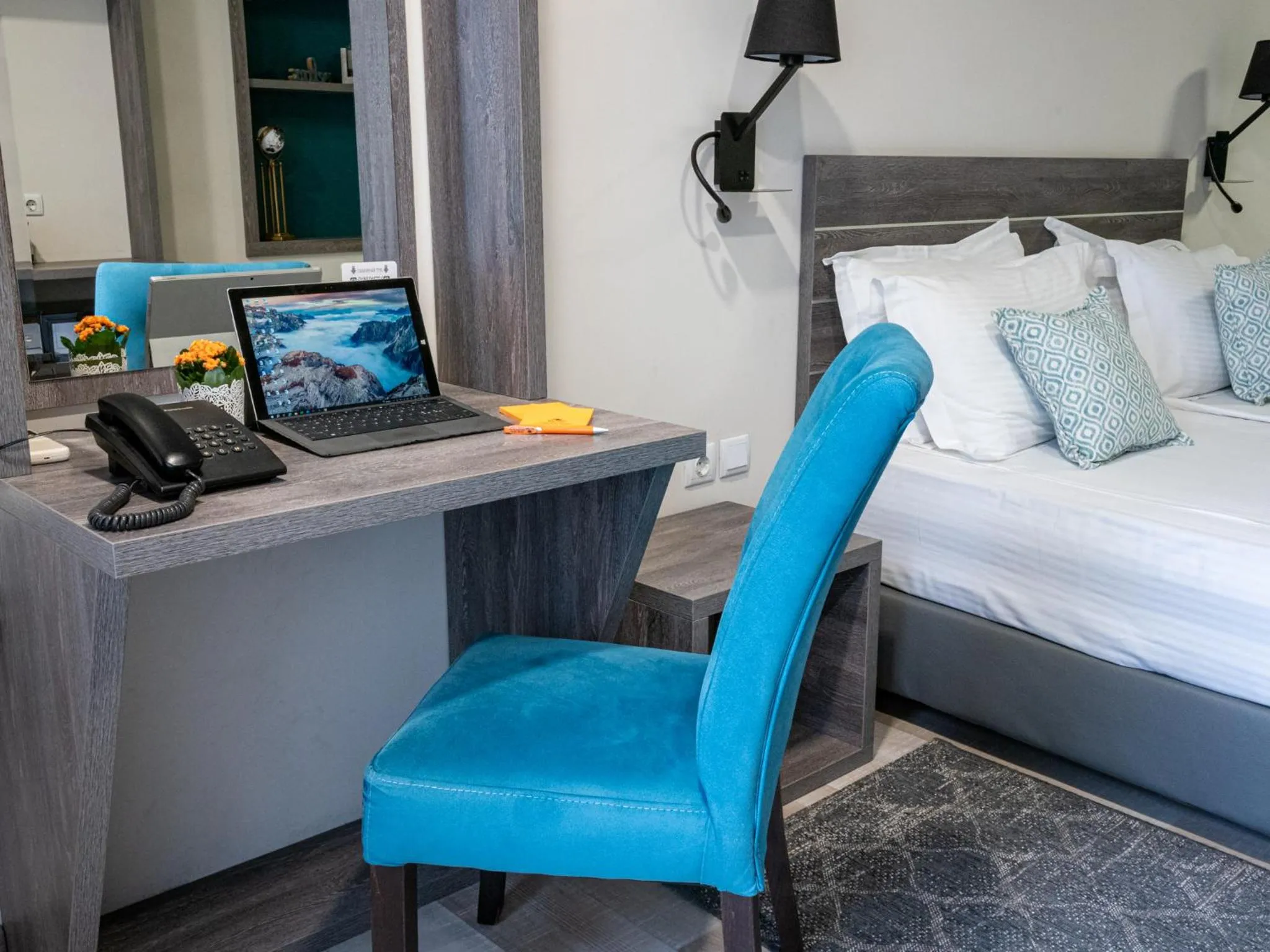 Bed in SPA Hotel Olymp