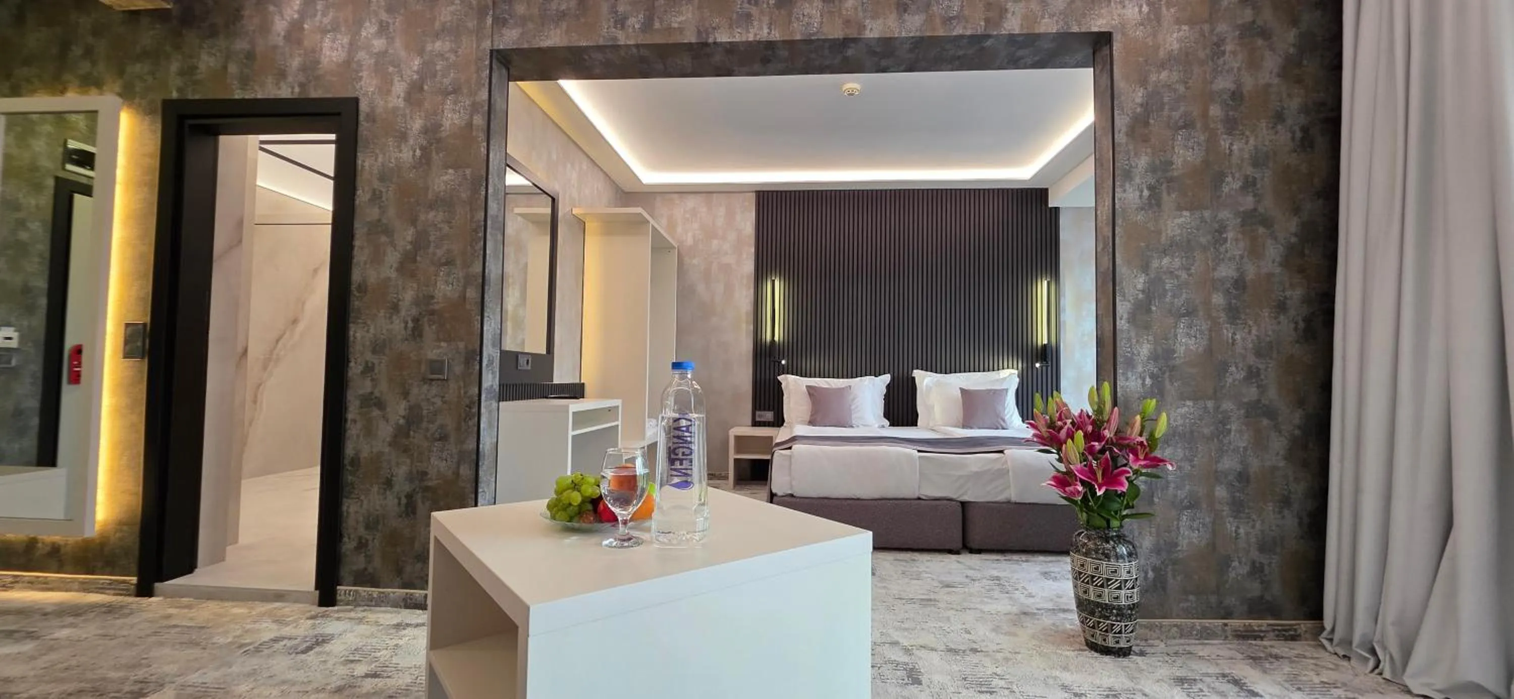 Bed in SPA Hotel Olymp