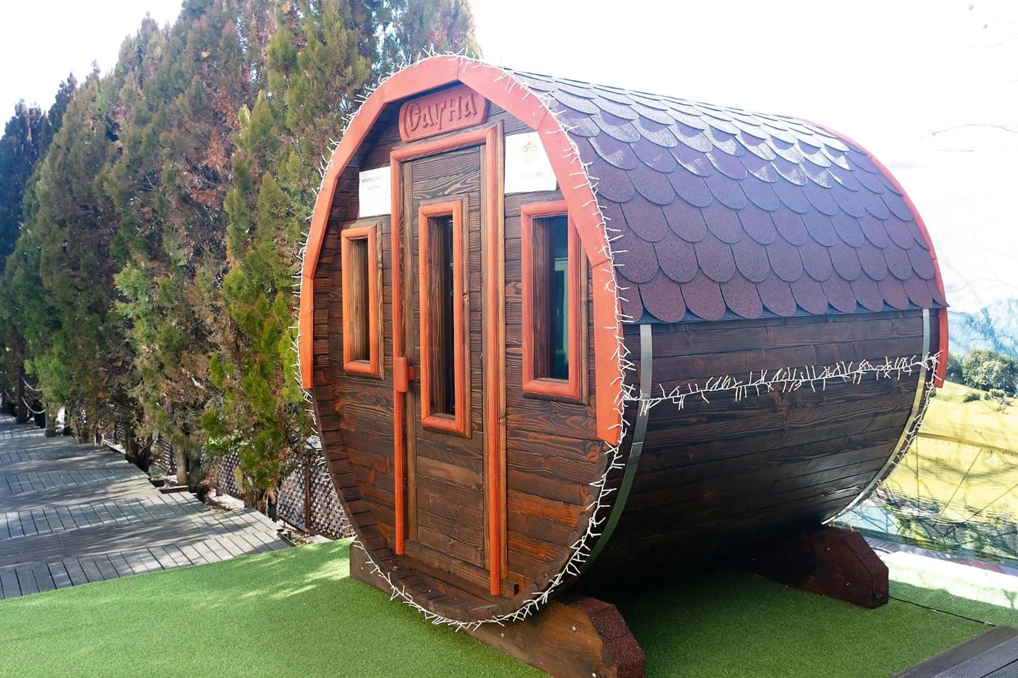 Property building in SPA Hotel Olymp