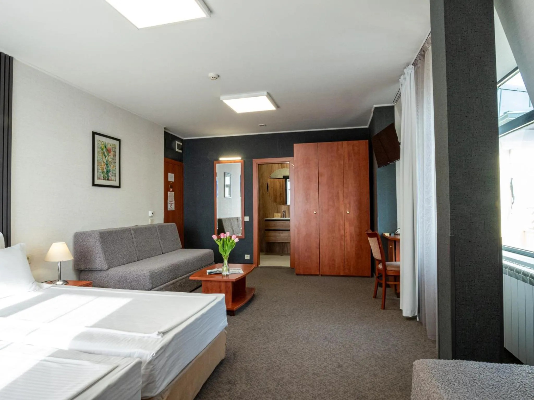 Bed in SPA Hotel Olymp