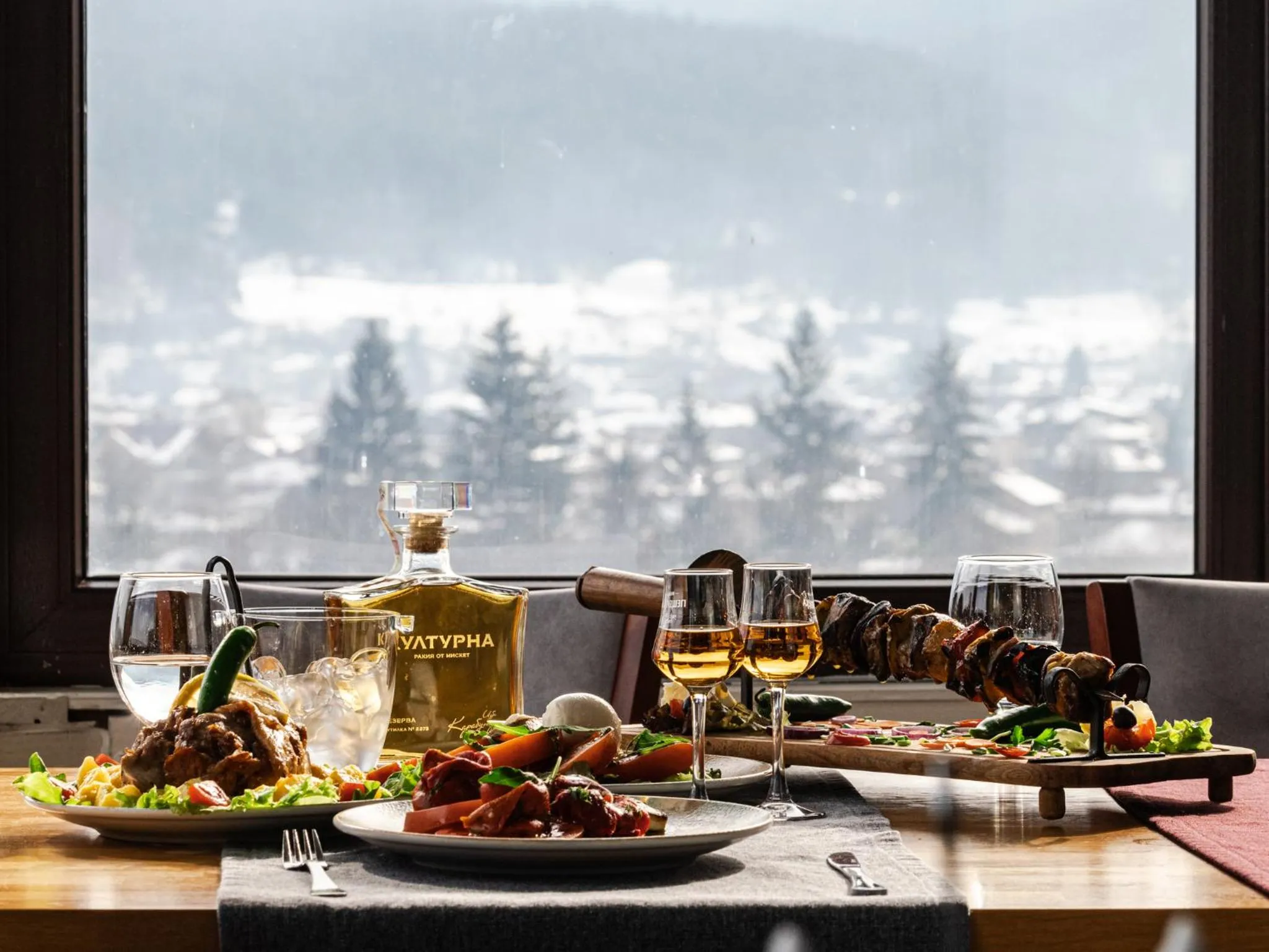 Food and drinks in SPA Hotel Olymp