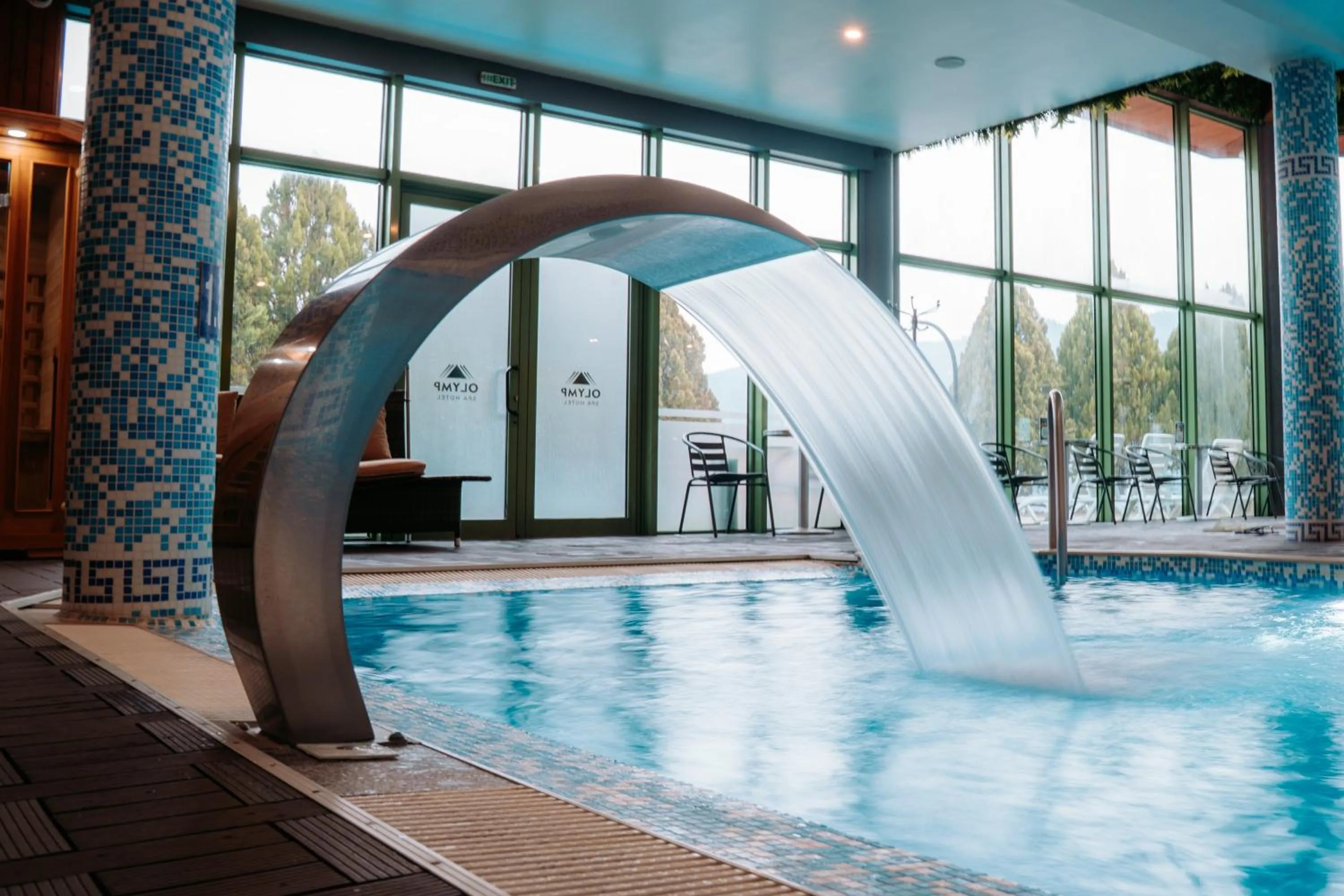 Swimming pool in SPA Hotel Olymp