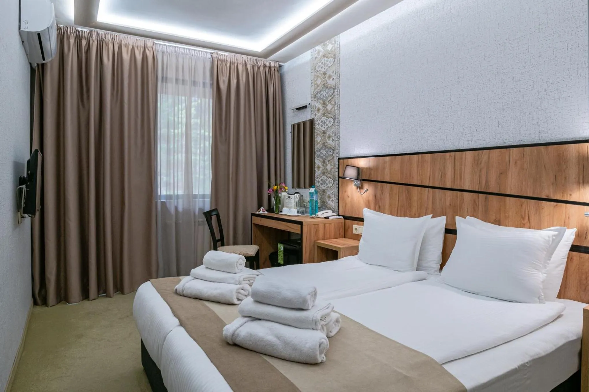 Bed in SPA Hotel Olymp