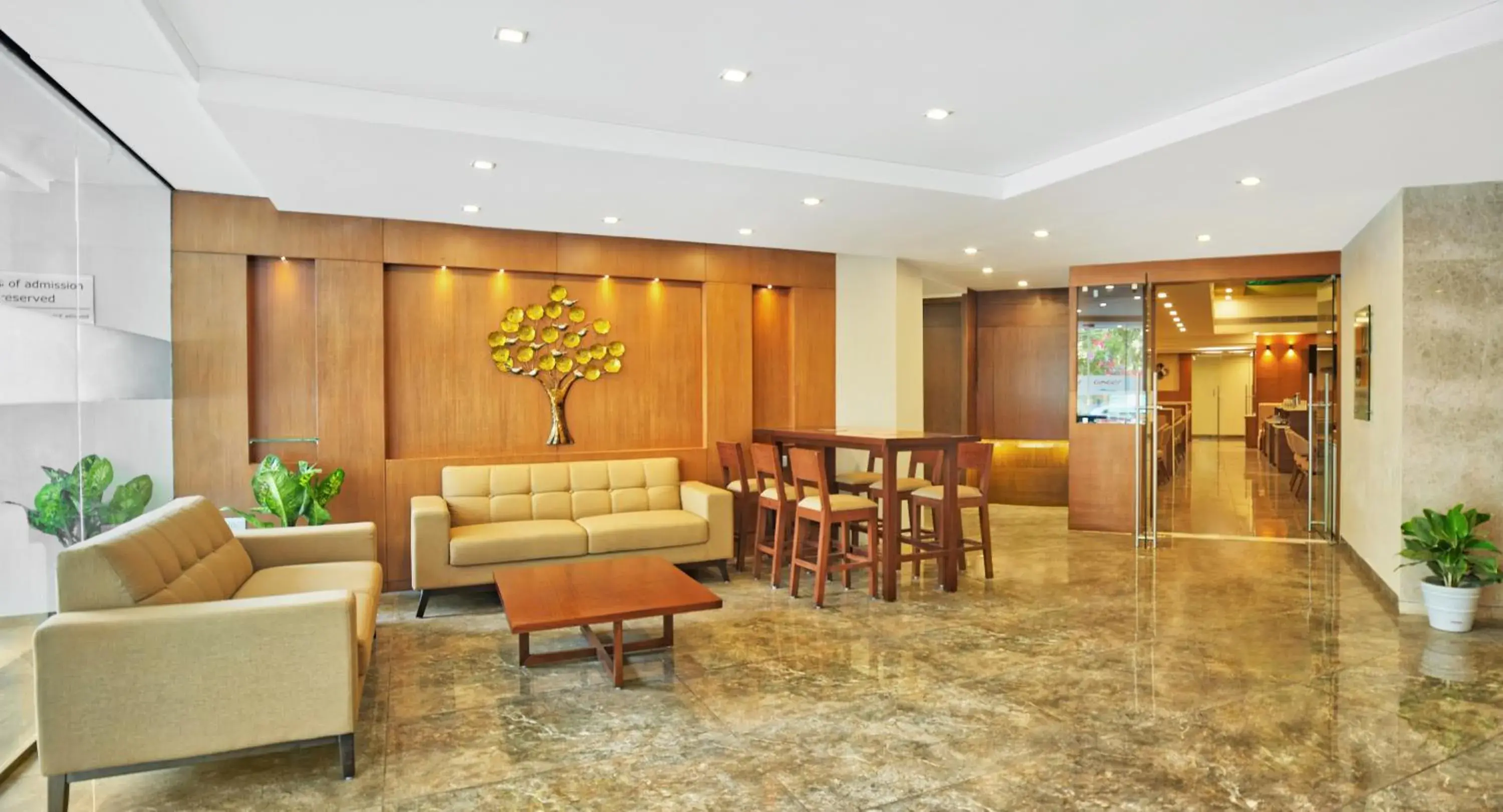 Lobby or reception in Ginger Vadodara RCR Lobby or reception in Ginger Vadodara RCR