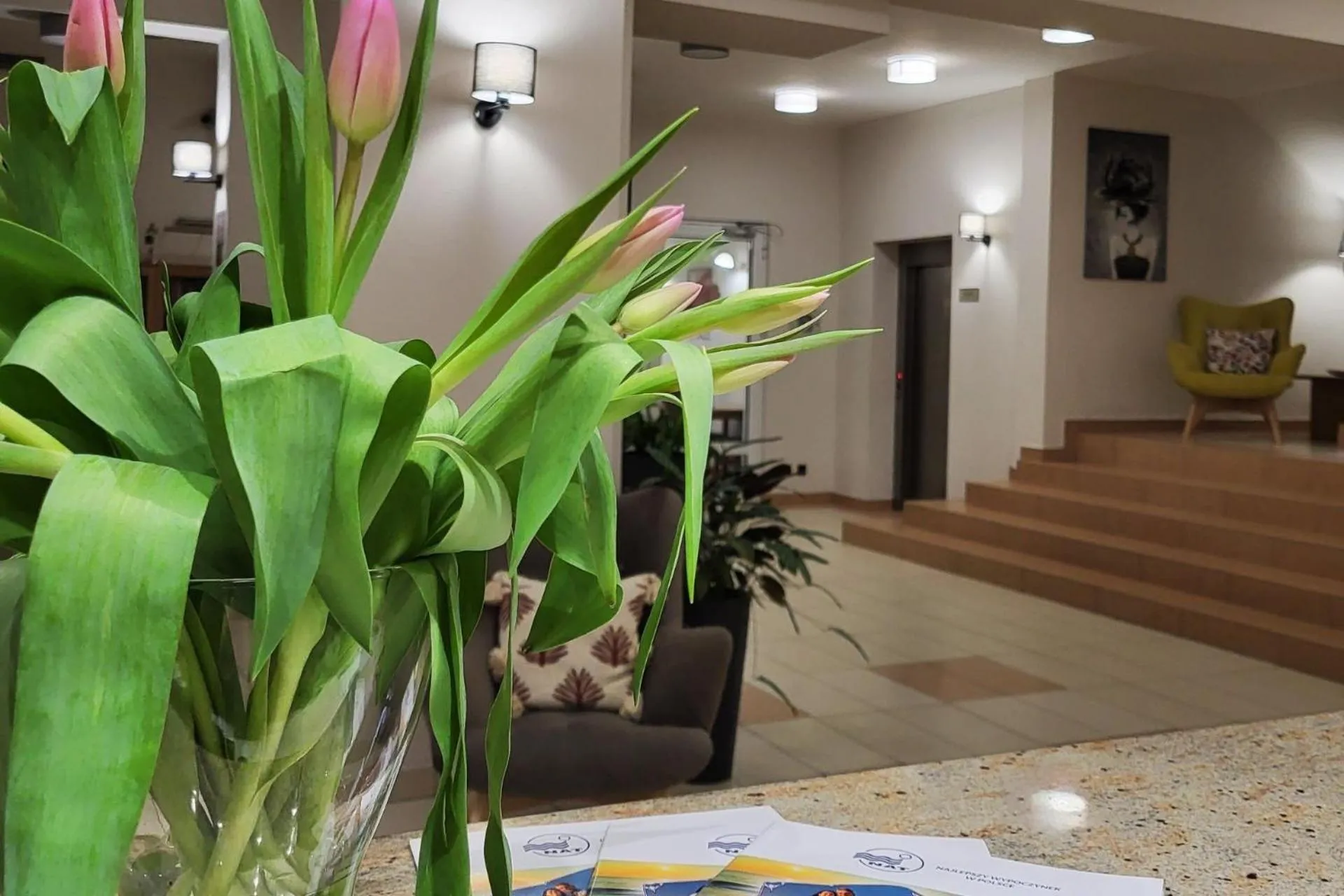 Lobby or reception in Hotel *** NAT Wisła