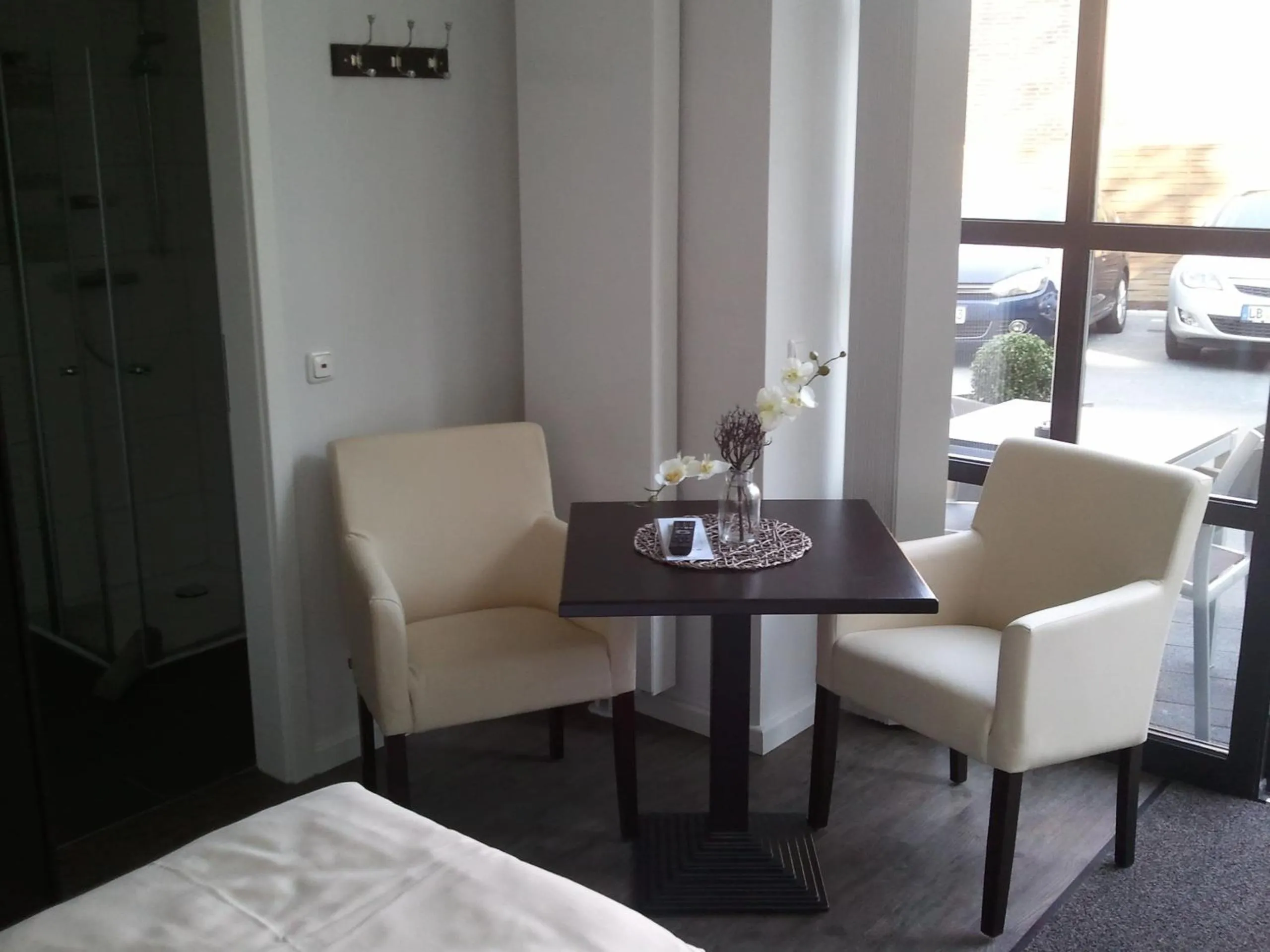 Seating area in Heldts Aparthotel