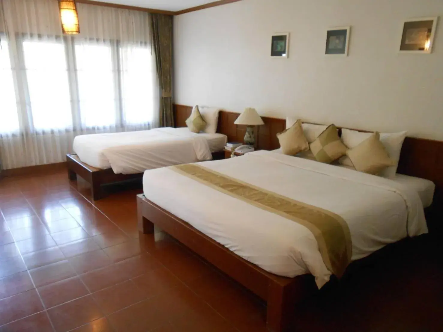 Bed in Rachawadee Khonkaen Airport Hotel Bed in Rachawadee Khonkaen Airport Hotel