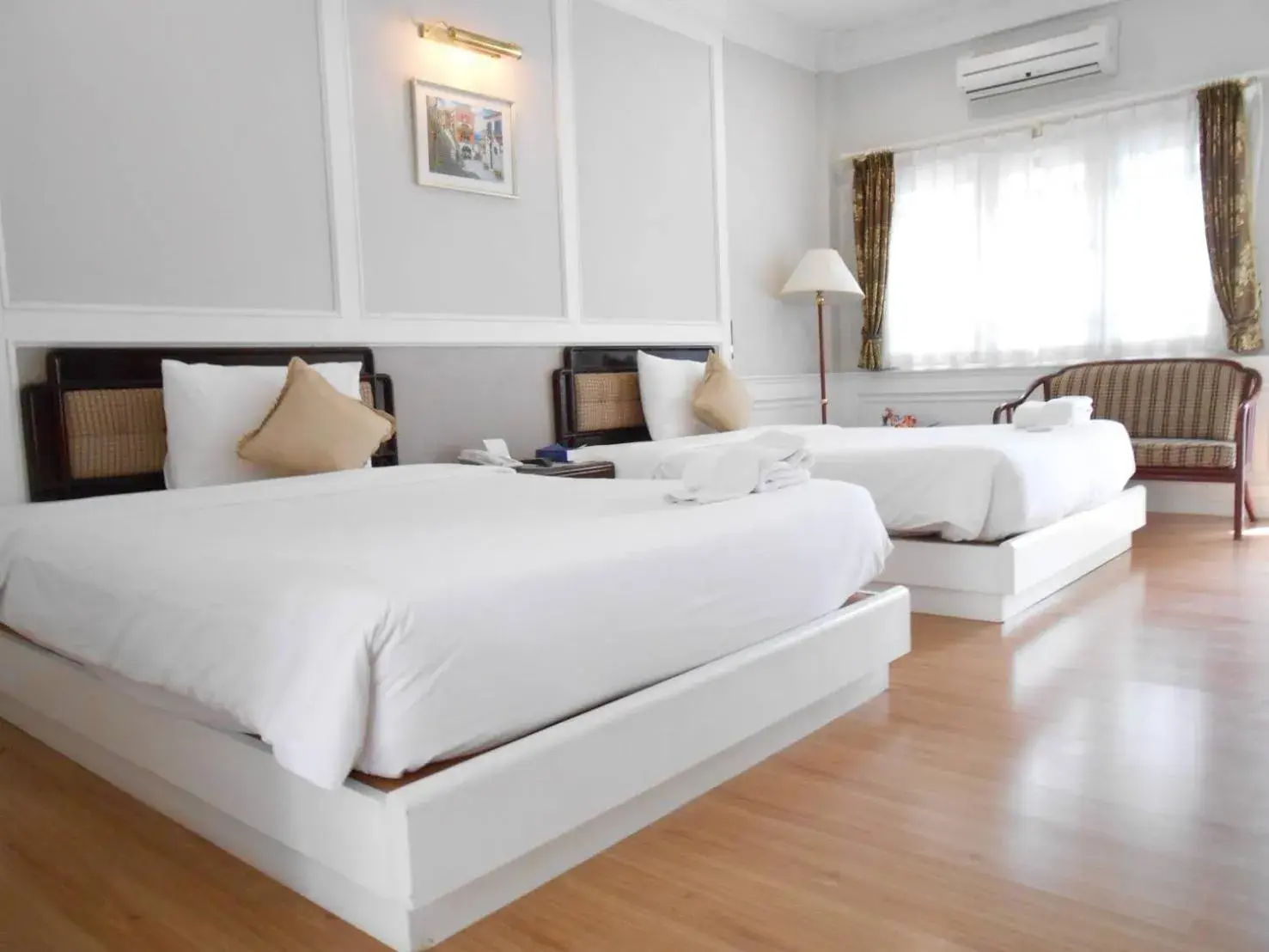 Bed in Rachawadee Khonkaen Airport Hotel Bed in Rachawadee Khonkaen Airport Hotel