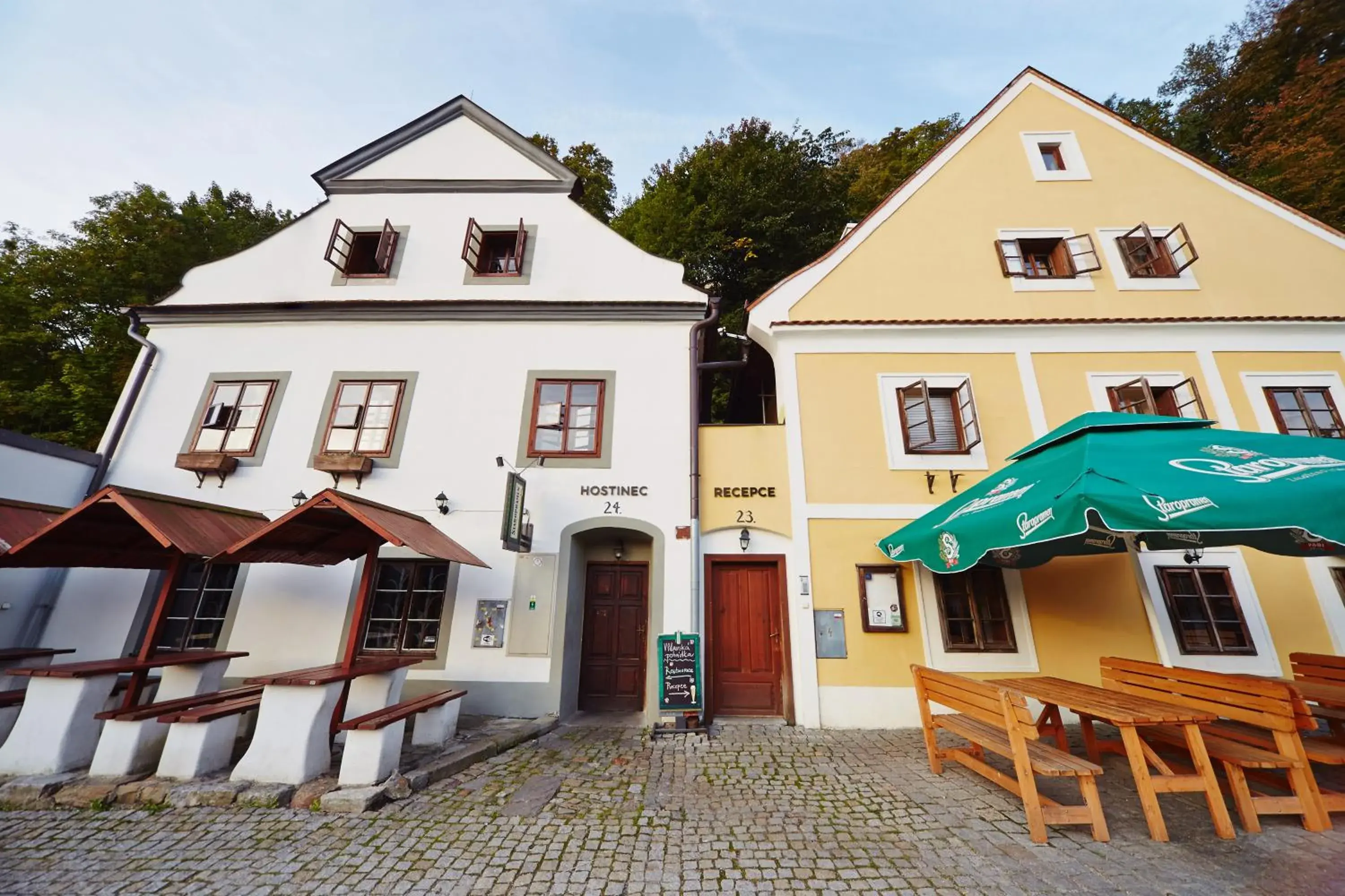 Property building in Vltavská pohádka Property building in Vltavská pohádka