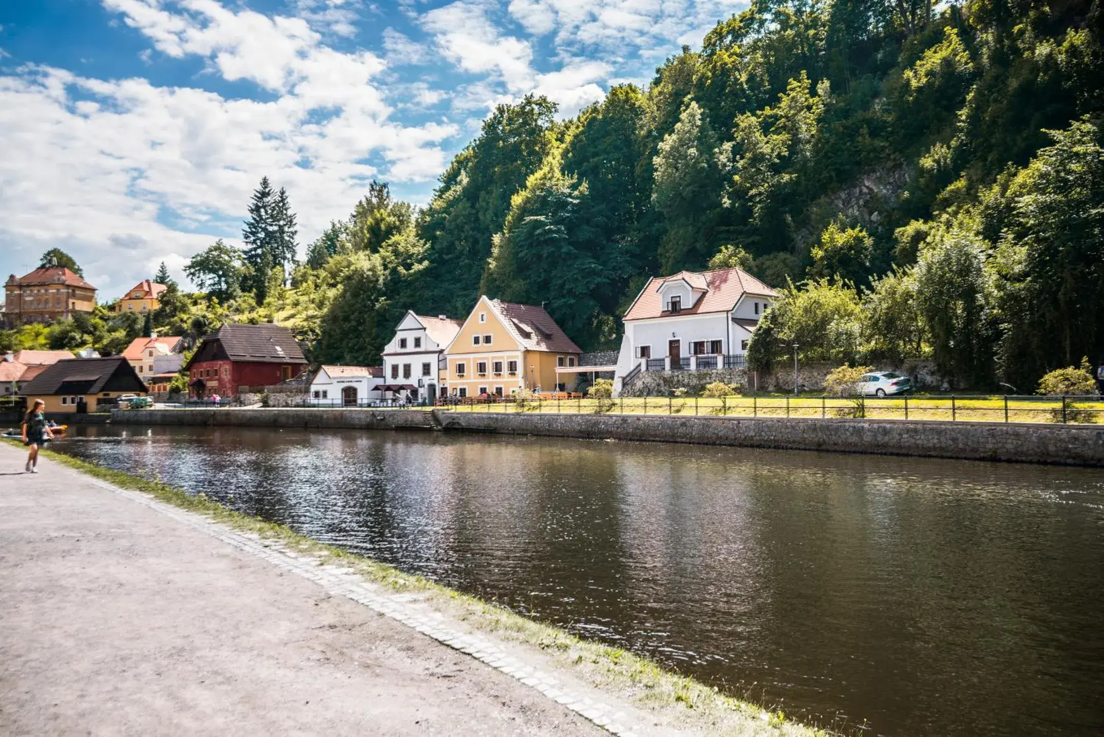 River view in Vltavská pohádka River view in Vltavská pohádka