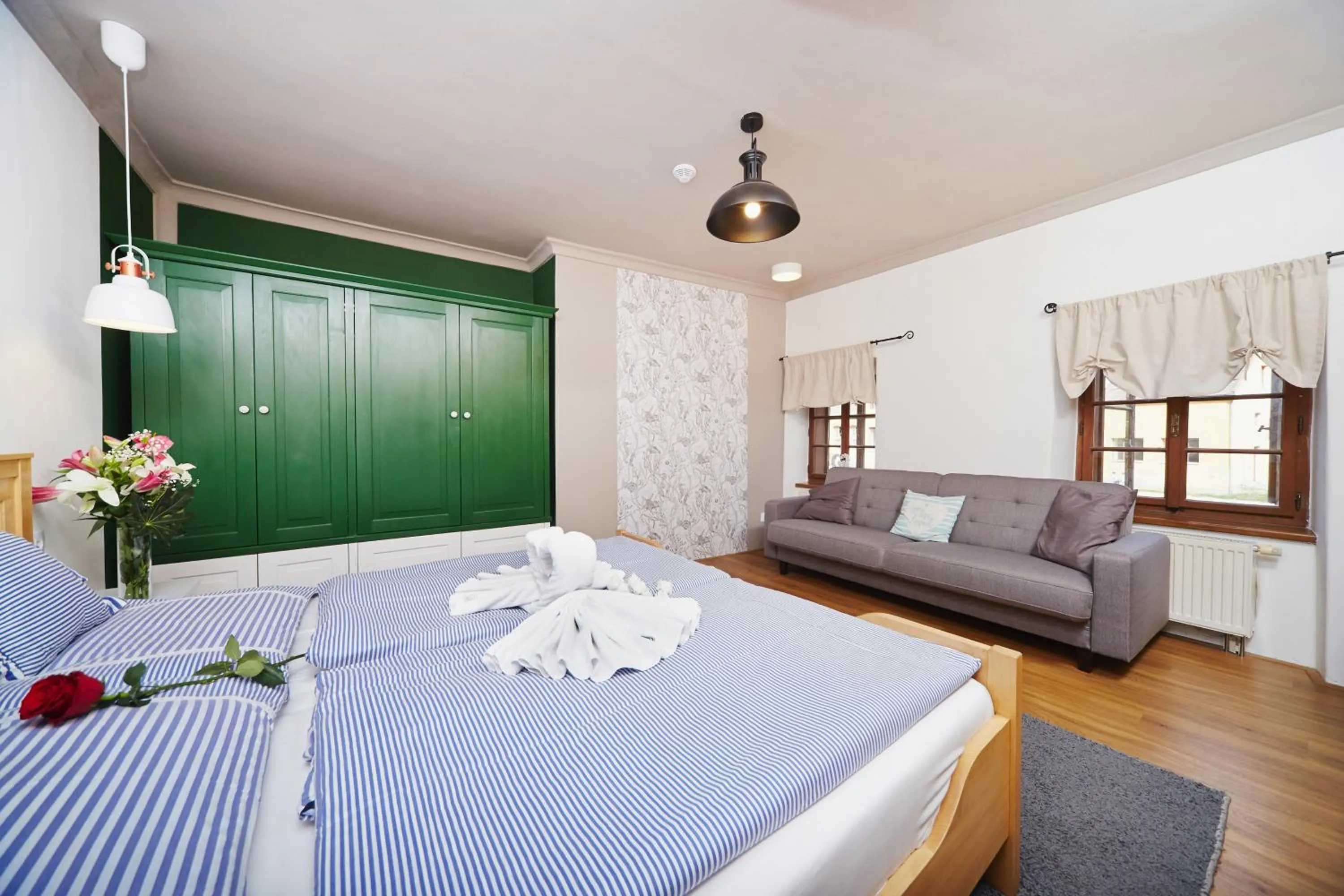 Bed in Vltavská pohádka