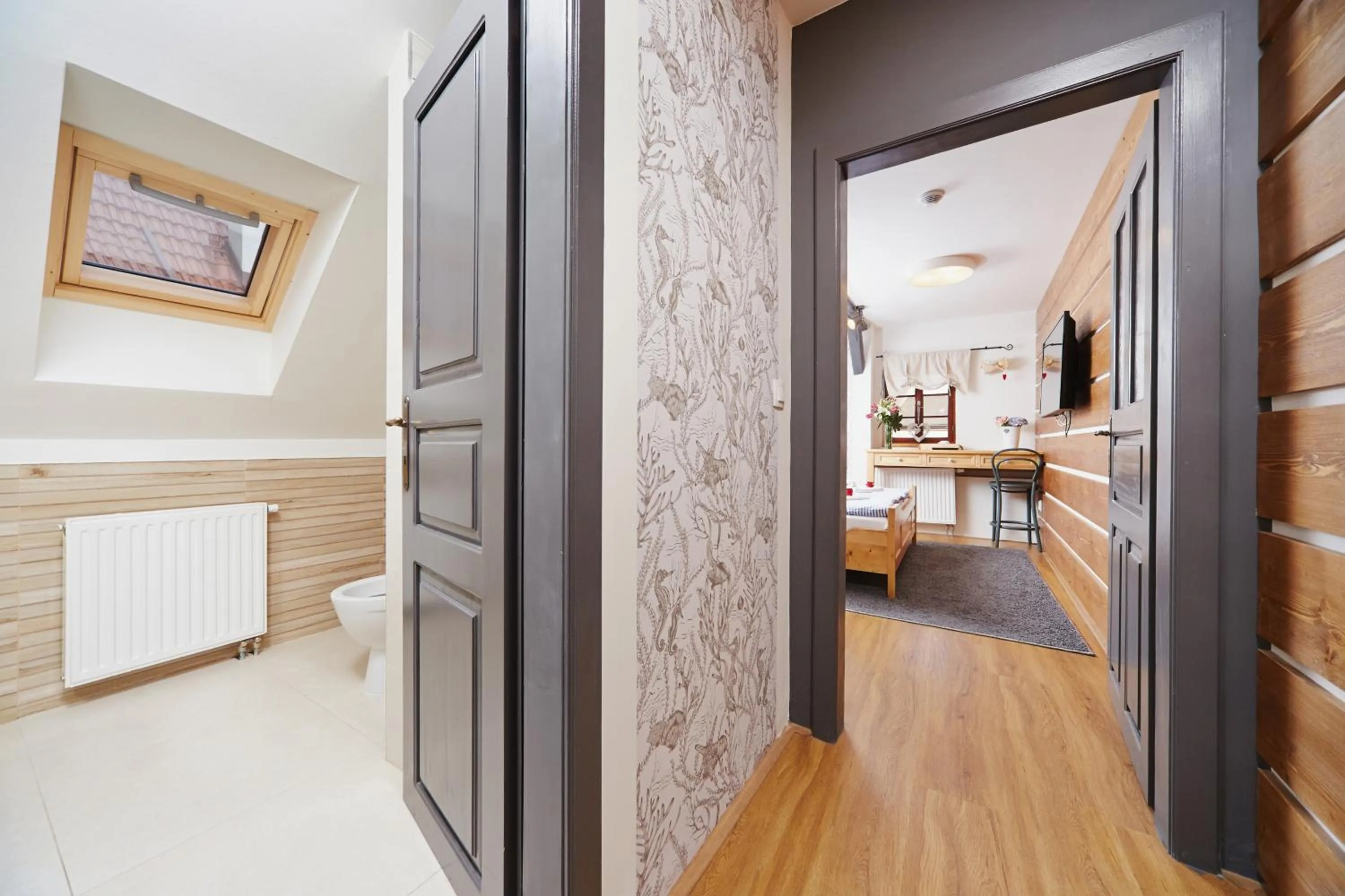 Bed in Vltavská pohádka