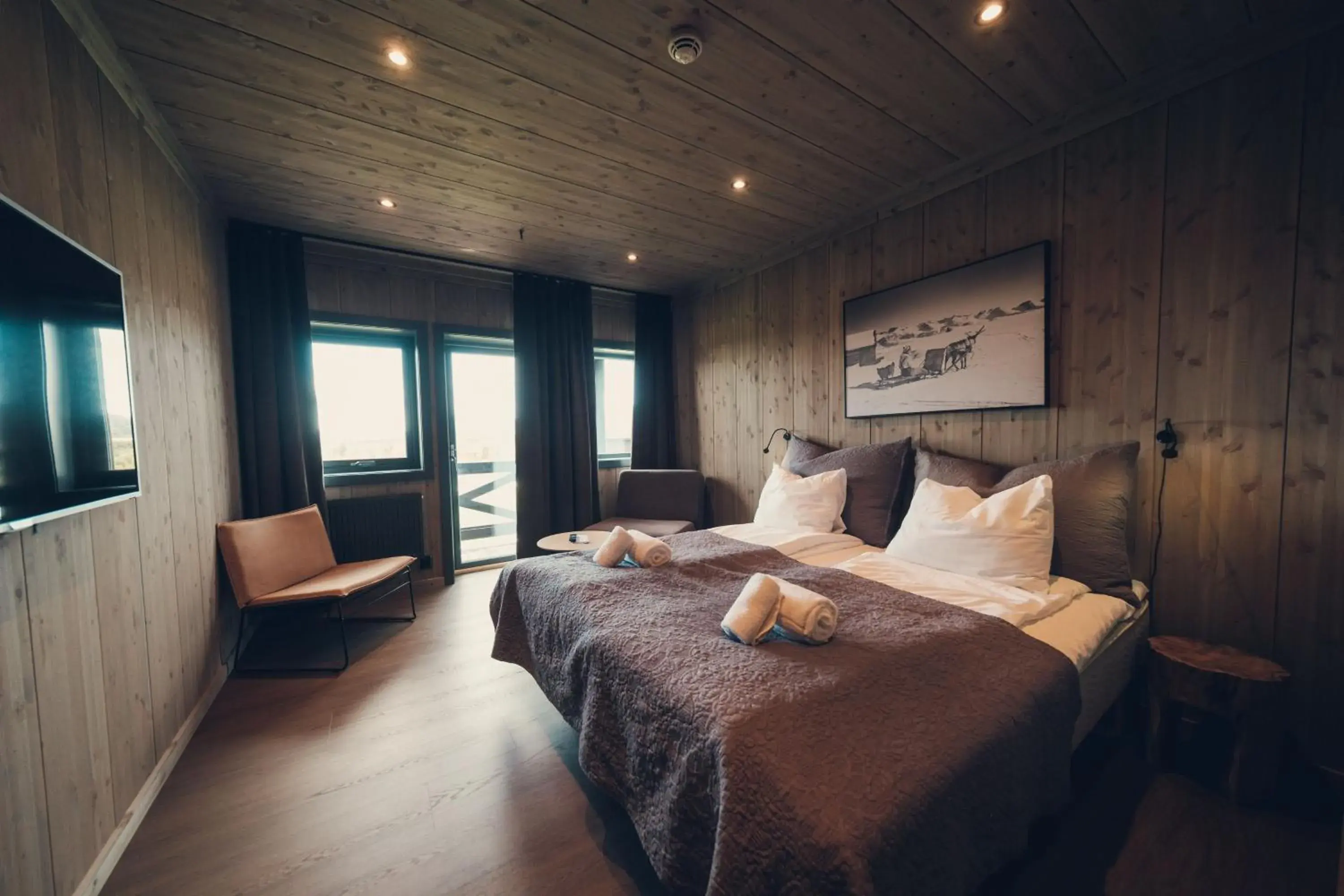 Double Room with Balcony in Spidsbergseter Resort Rondane Double Room with Balcony in Spidsbergseter Resort Rondane